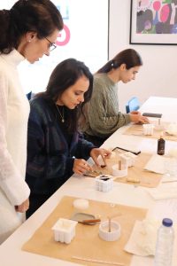 Workshop de fabrico de velas em Almada