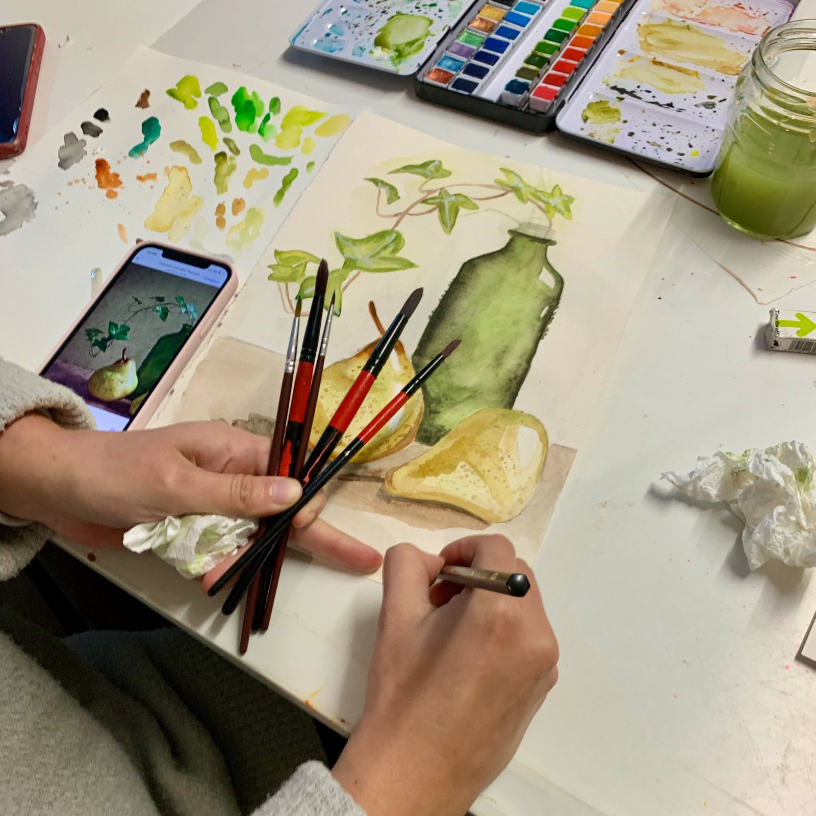 Painting Classes in Cascais gallery 10