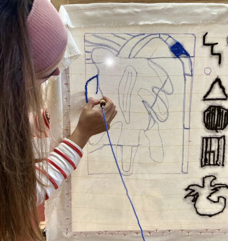 First-time visitor workshops Lisbon tufting textile La Celva Studio authentic local creative experience