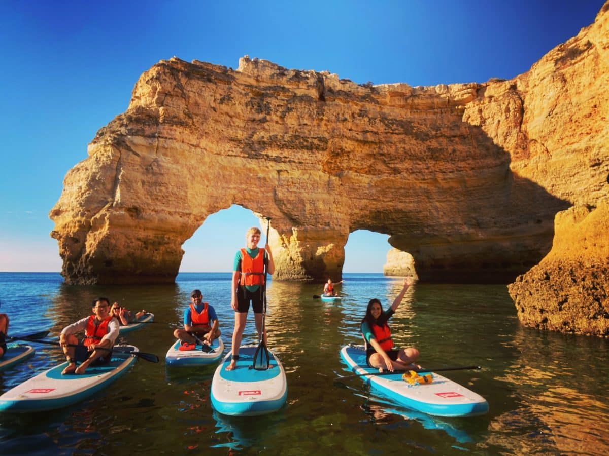 Galeria Private Stand Up Paddle at Benagil Caves 1