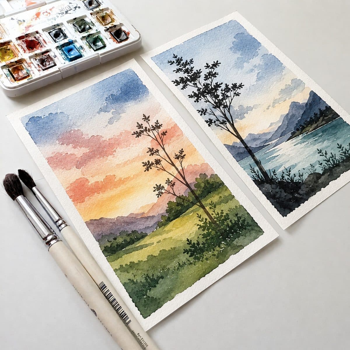 Galeria Watercolor Landscape Workshop in Lisbon 1