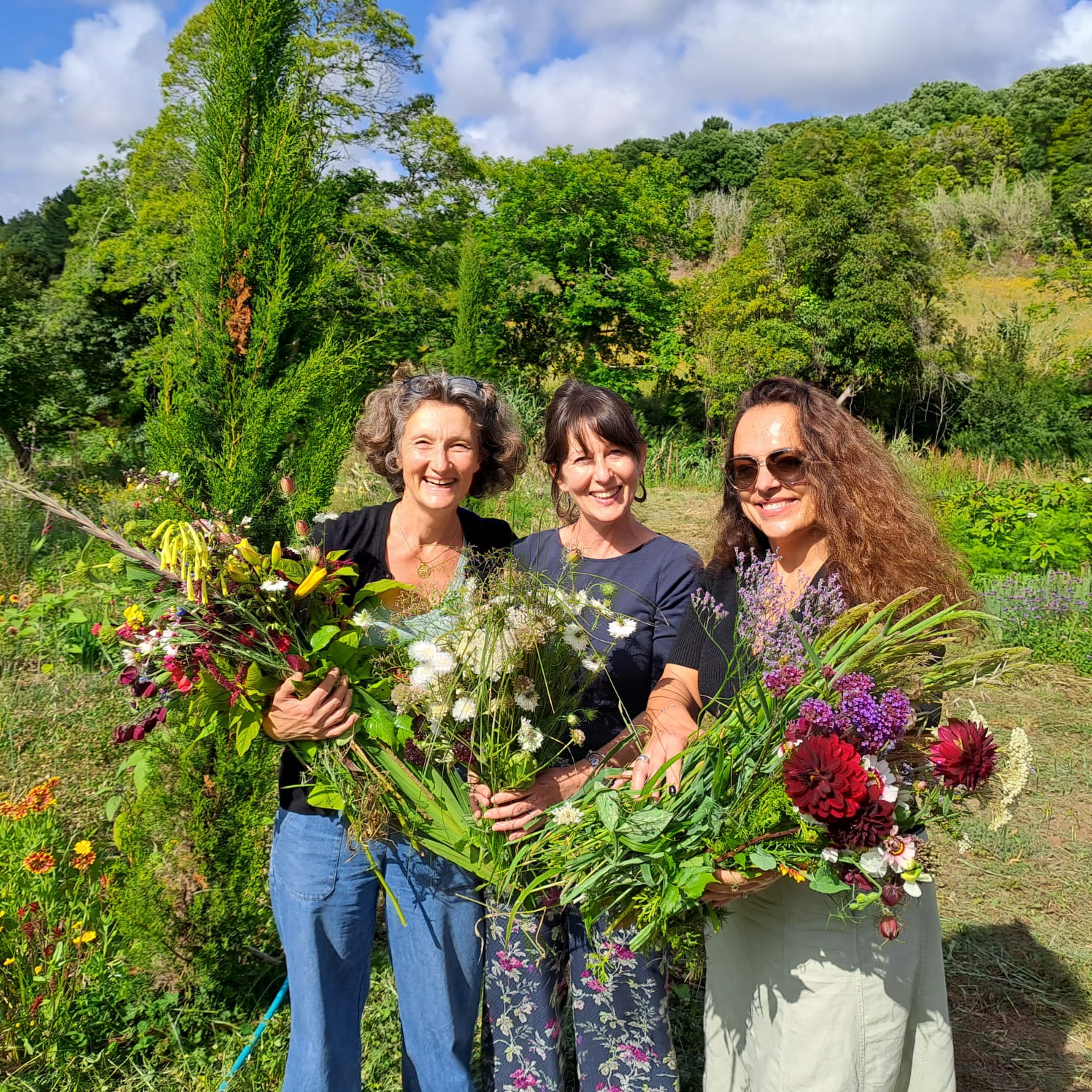 Cria o teu próprio ramo numa quinta de flores em Sintra
