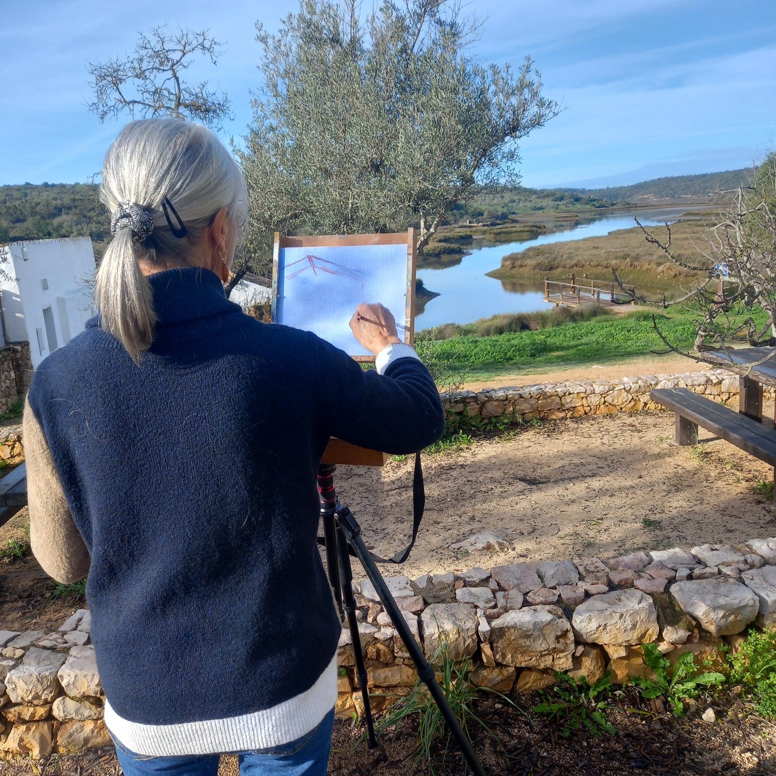 Galeria Plein Air Painting at Sítio das Fontes | Abstract Impressionism 4