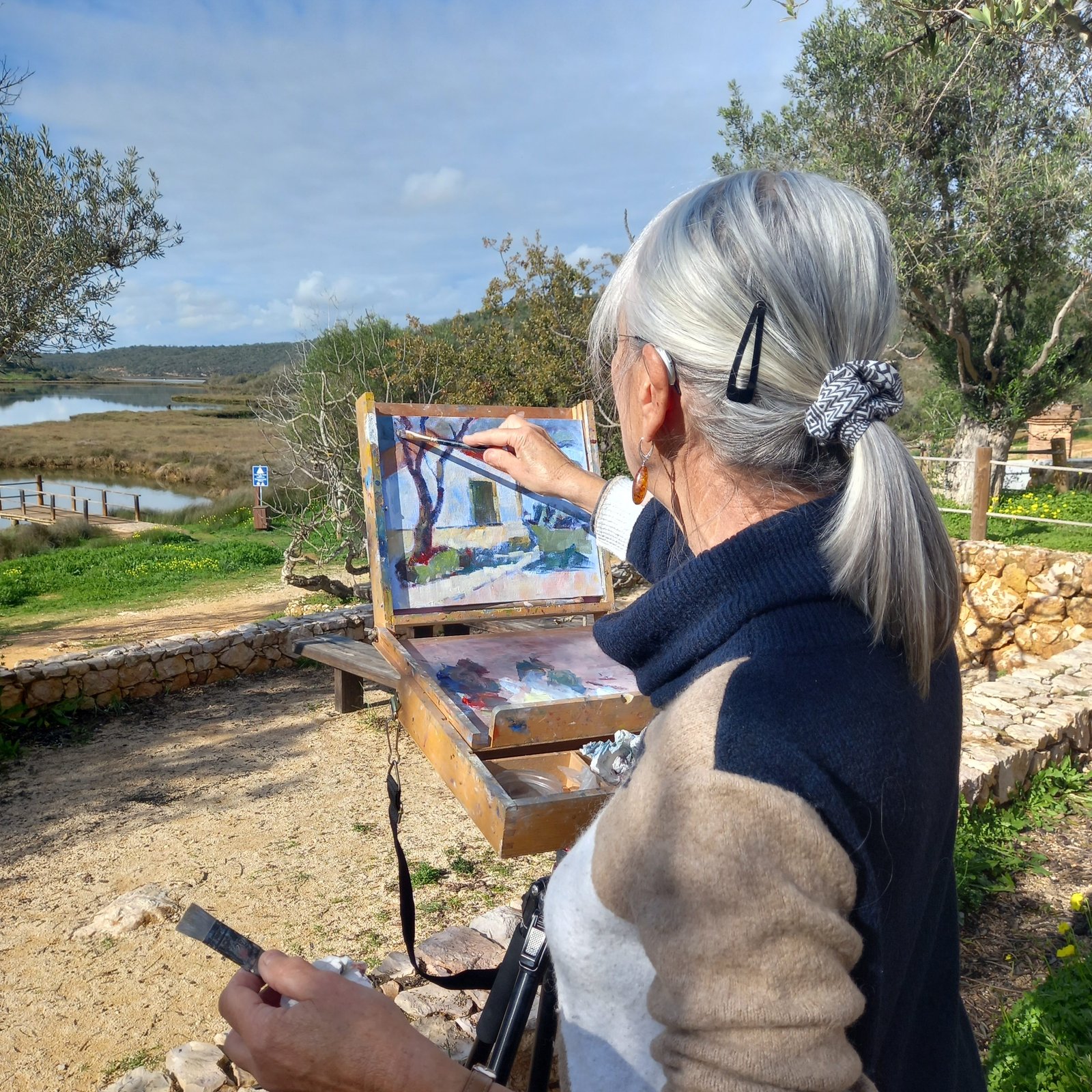 Galeria Plein Air Painting at Sítio das Fontes | Abstract Impressionism 5