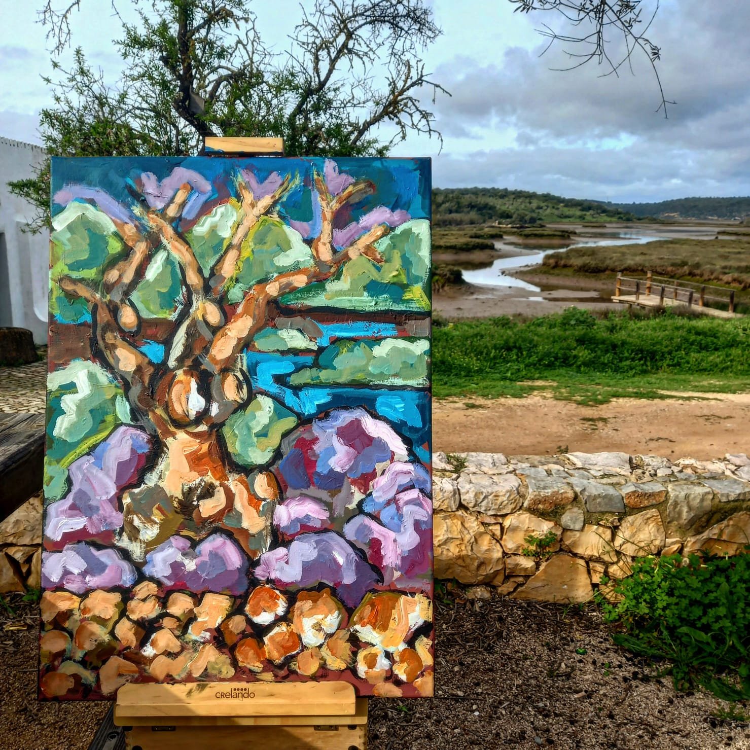 Galeria Plein Air Painting at Sítio das Fontes | Abstract Impressionism 3