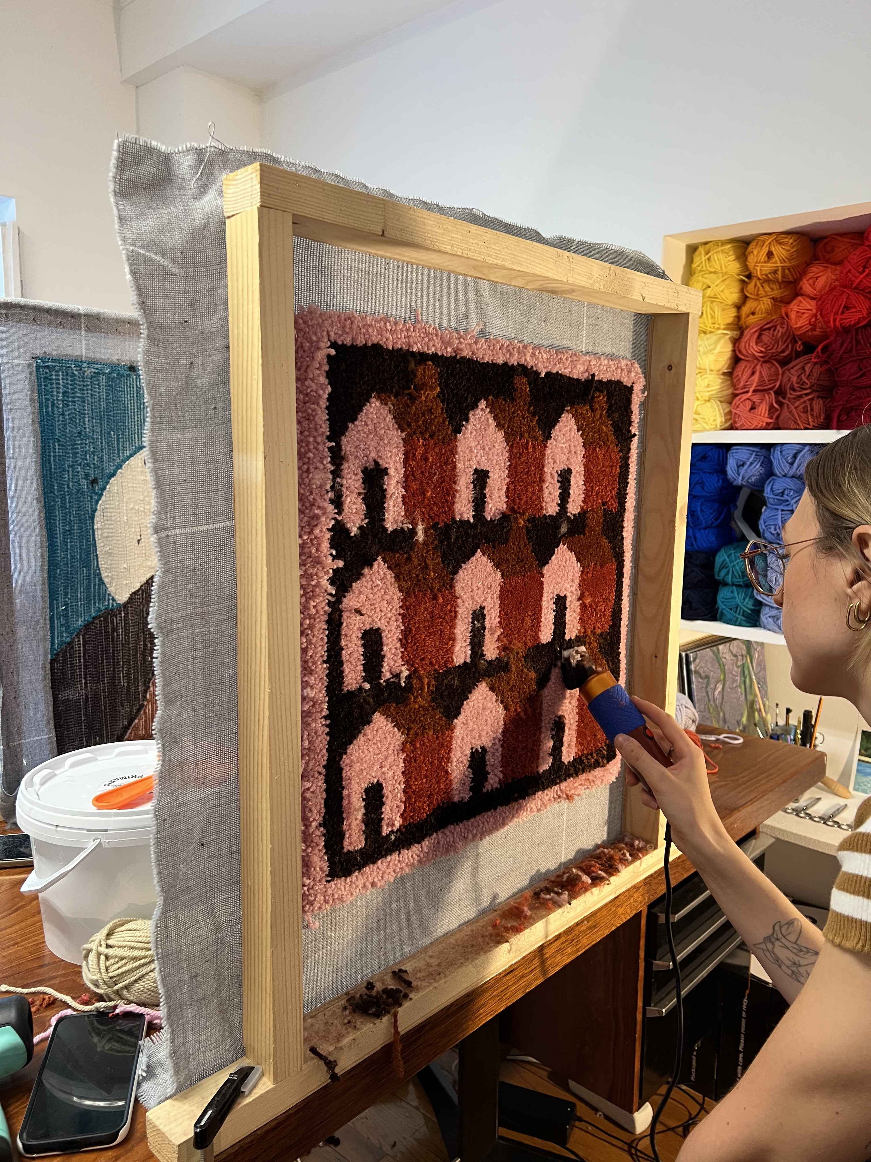 Tufting Workshop Lisbon | Create Your Own Rug gallery 4