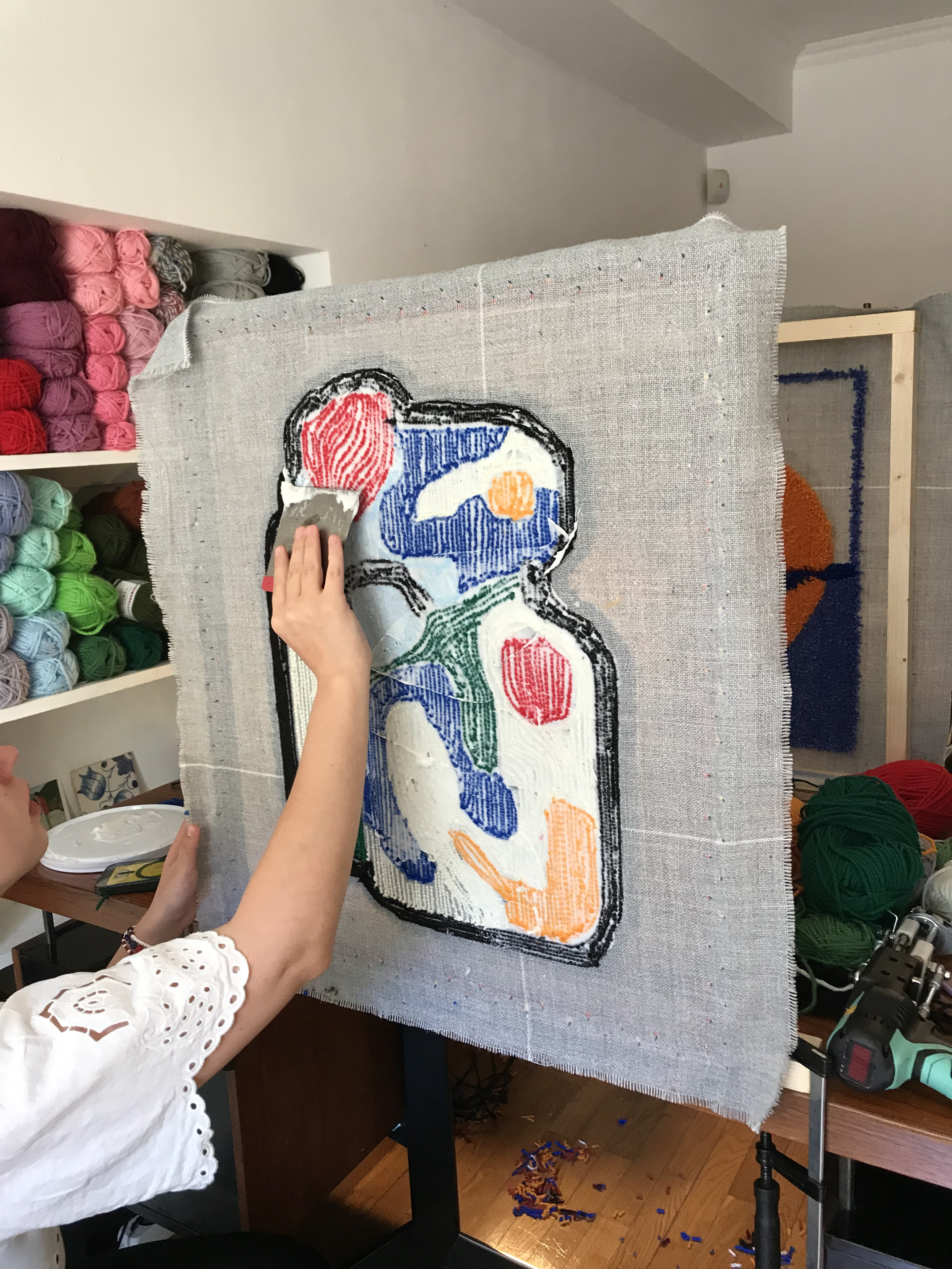 Tufting Workshop Lisbon | Create Your Own Rug gallery 3