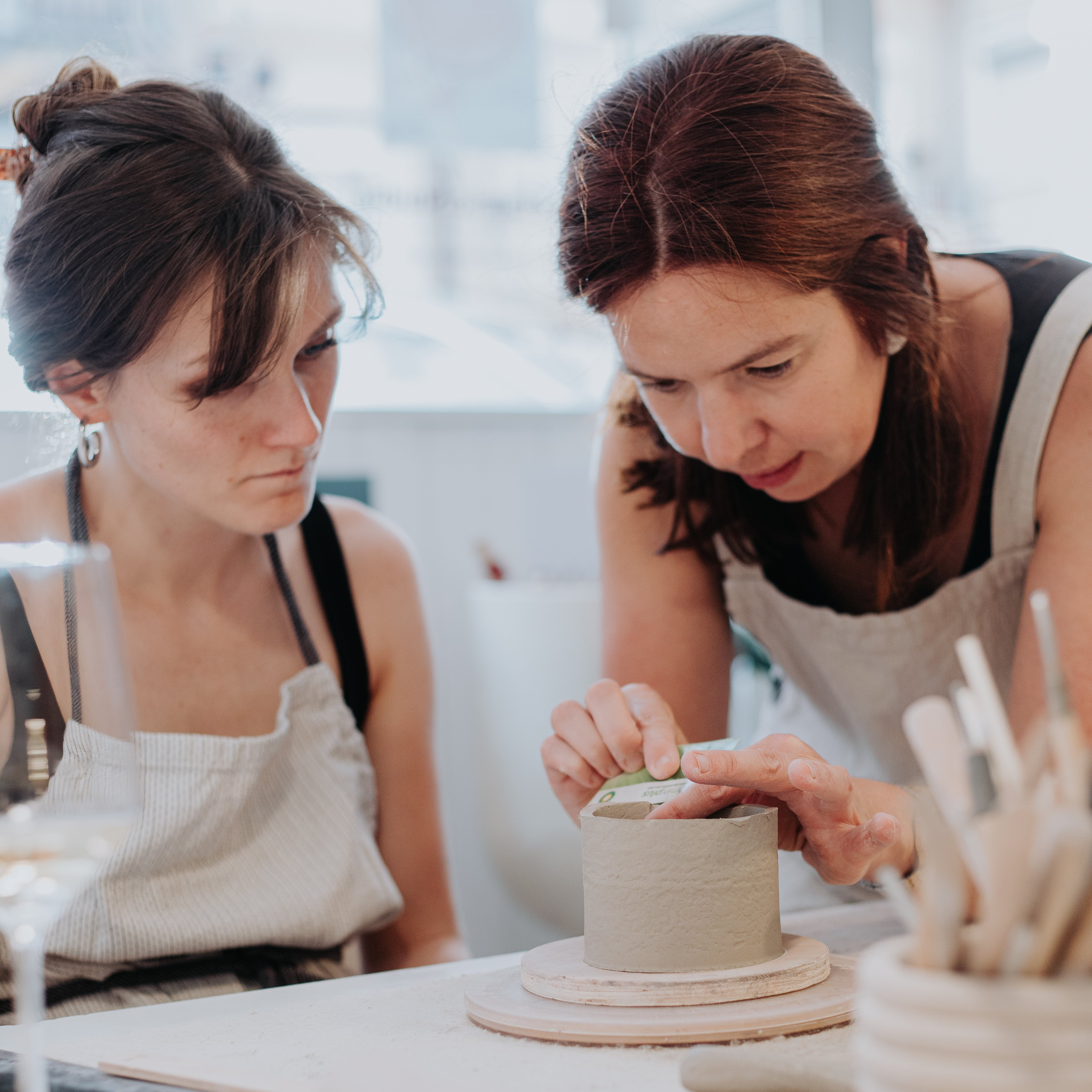 Ceramics and Portuguese Wine Workshop gallery 2