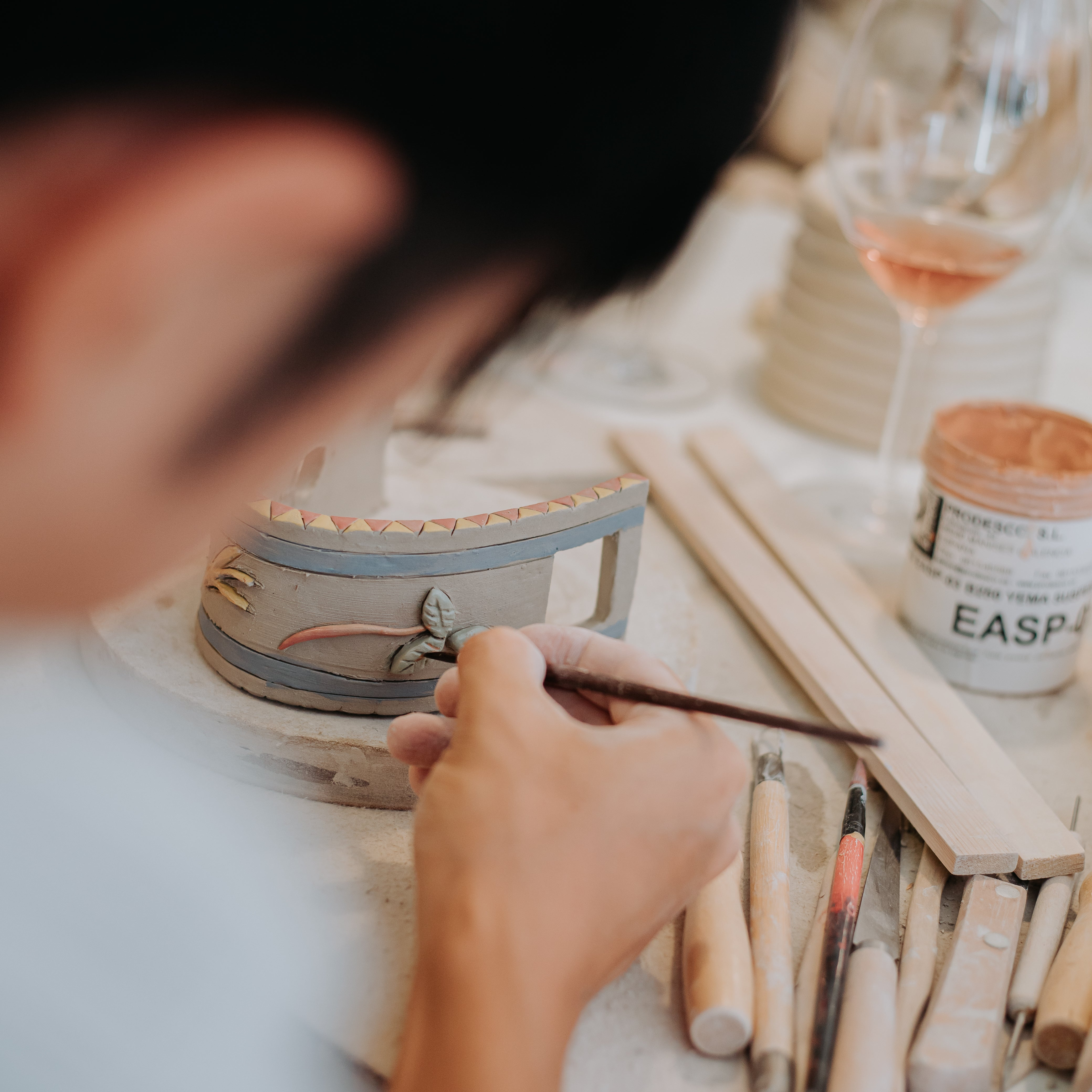 Ceramics and Portuguese Wine Workshop gallery 6