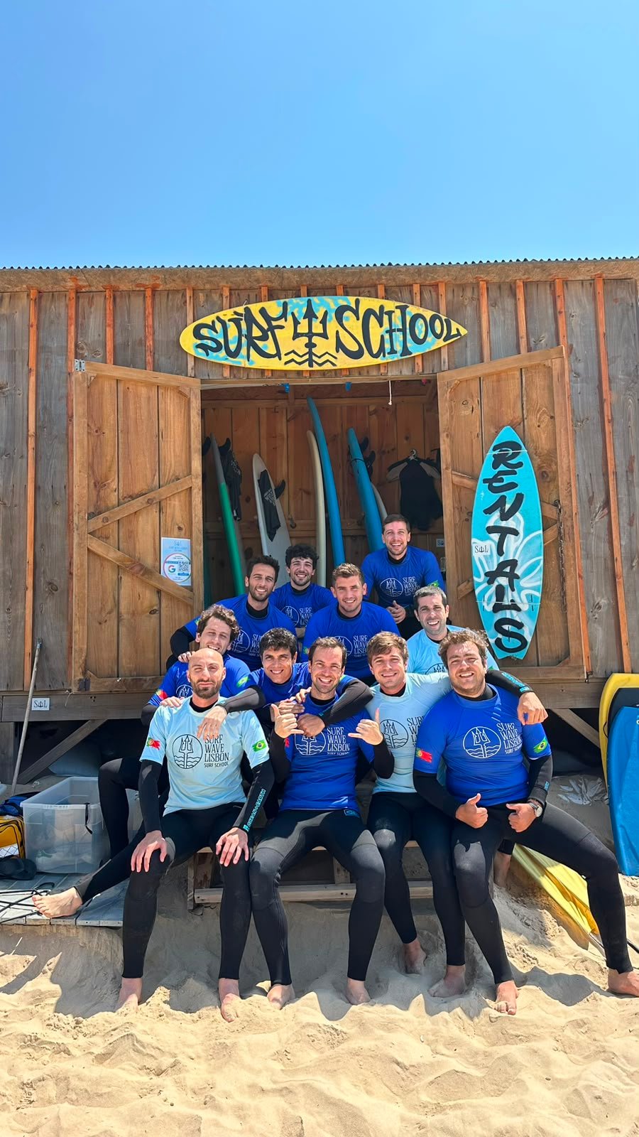 Group Surf Lesson at Costa da Caparica gallery 3