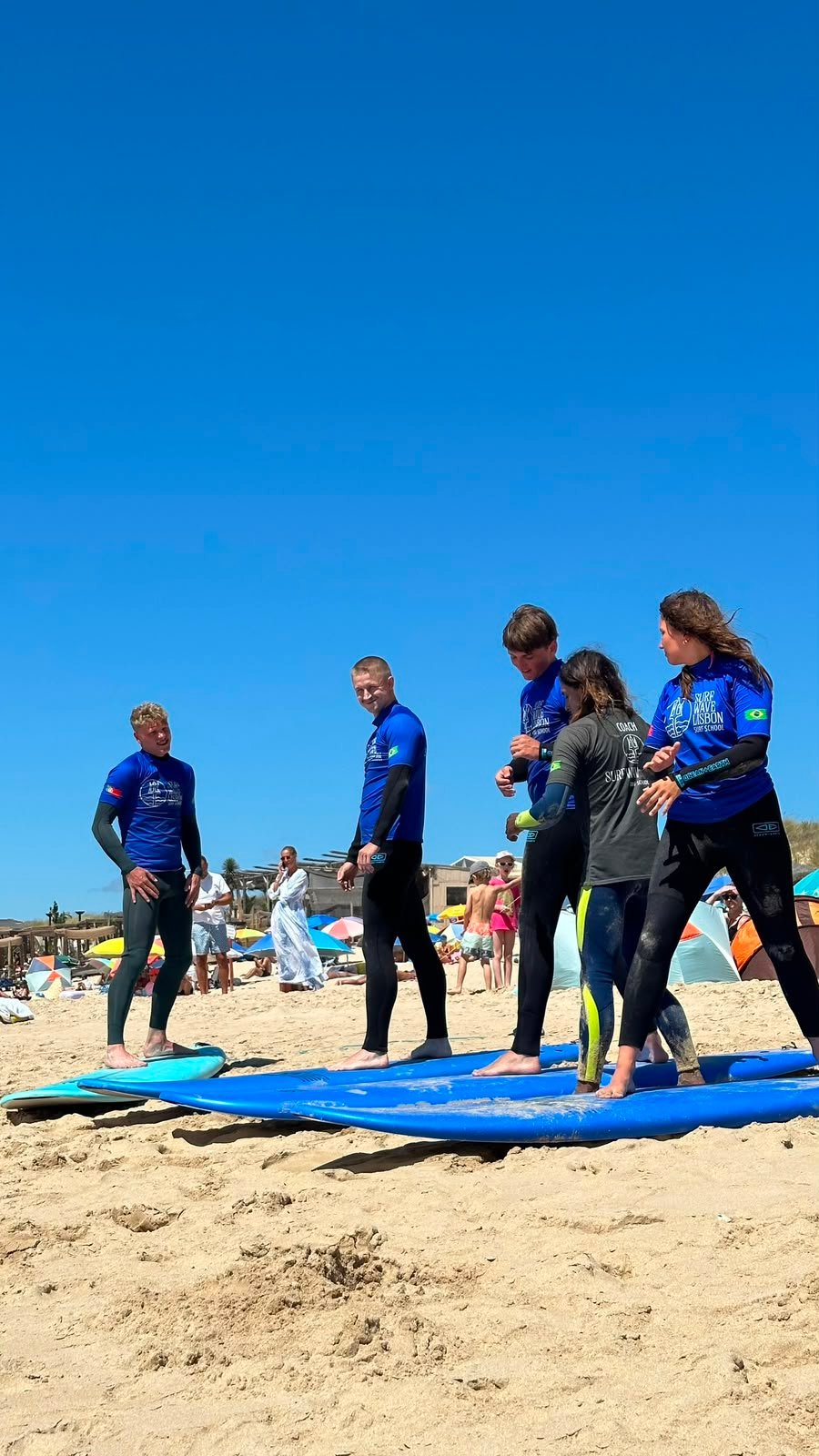Group Surf Lesson at Costa da Caparica gallery 2