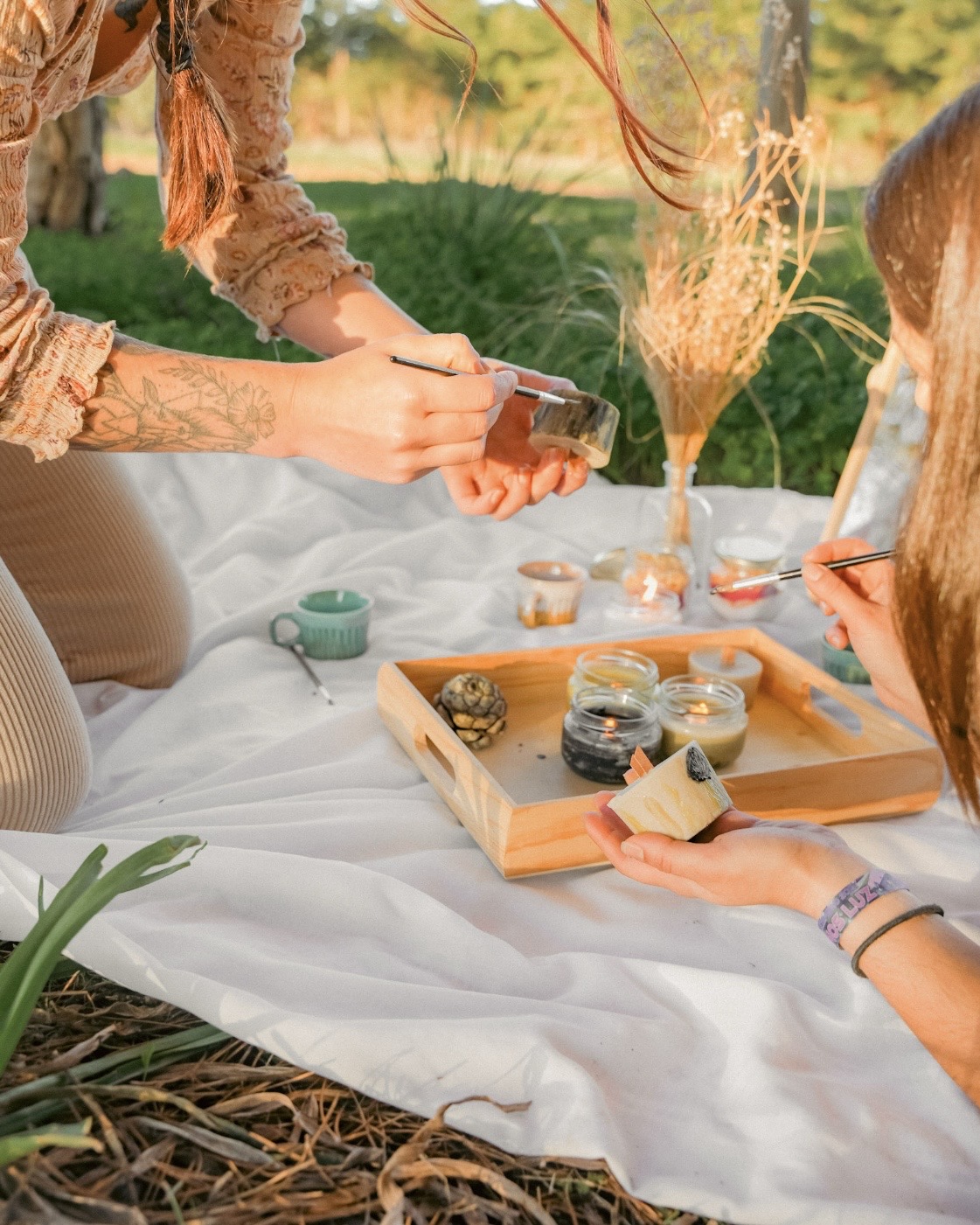 Mindful Candle Decorating Workshop gallery 5
