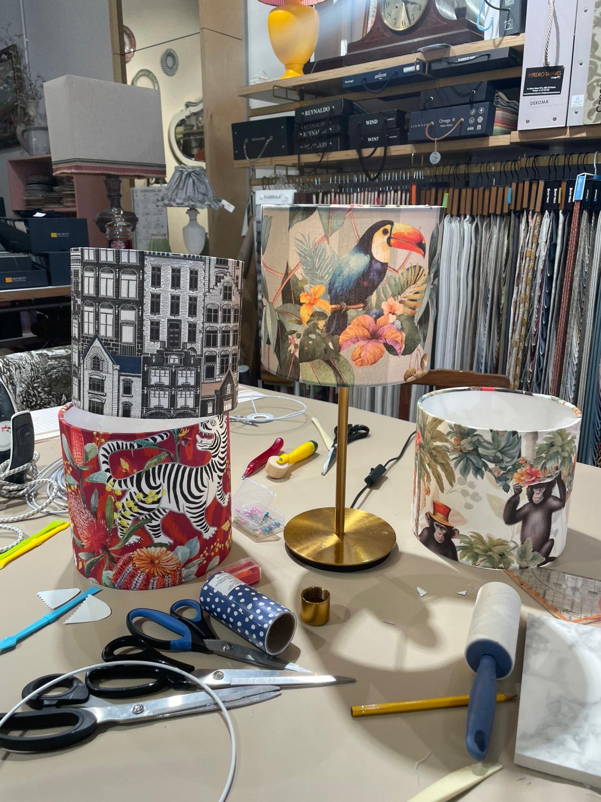 Handcrafted Lampshade Workshop gallery 6