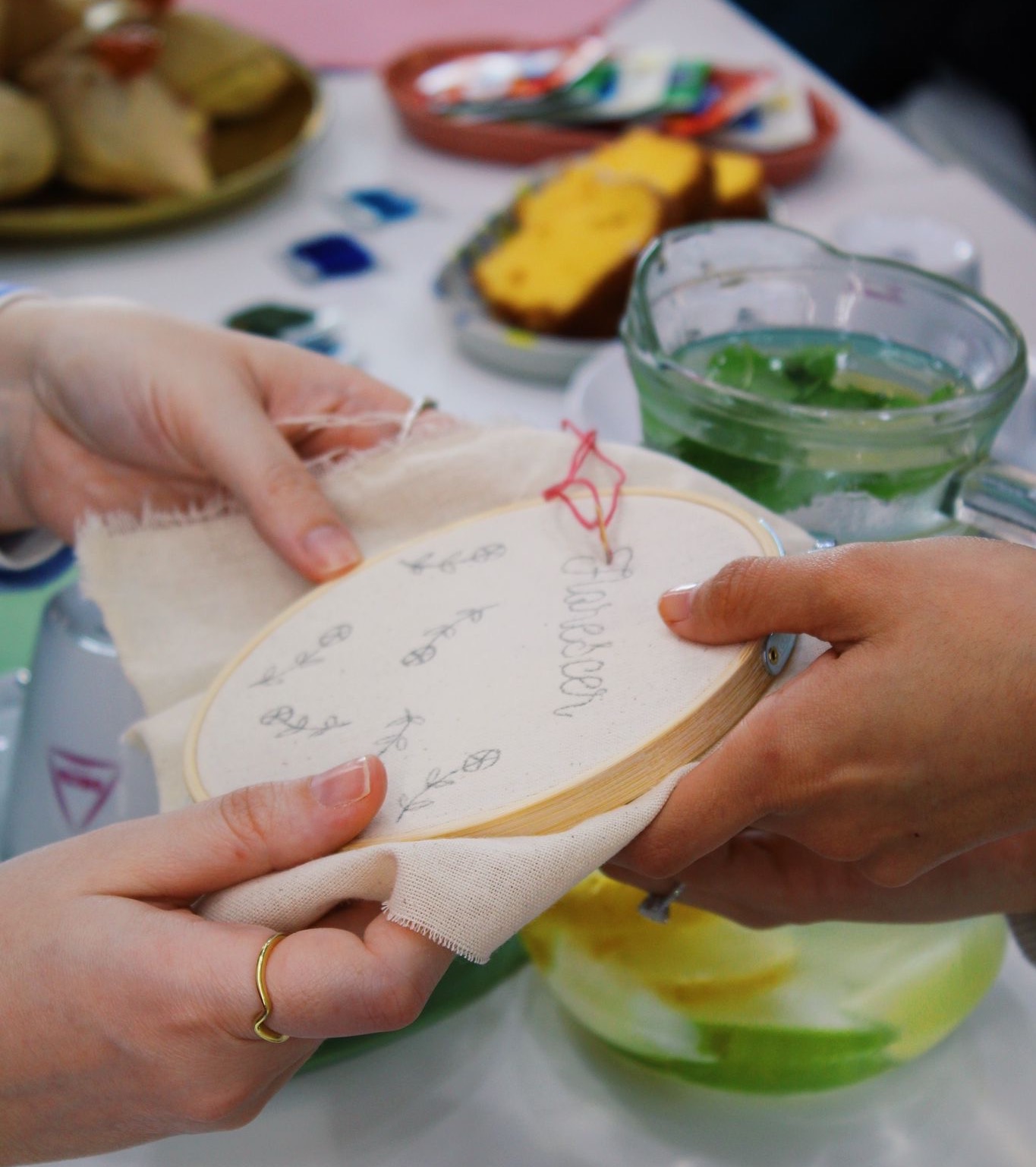 Introduction to Free Embroidery Workshop gallery 4