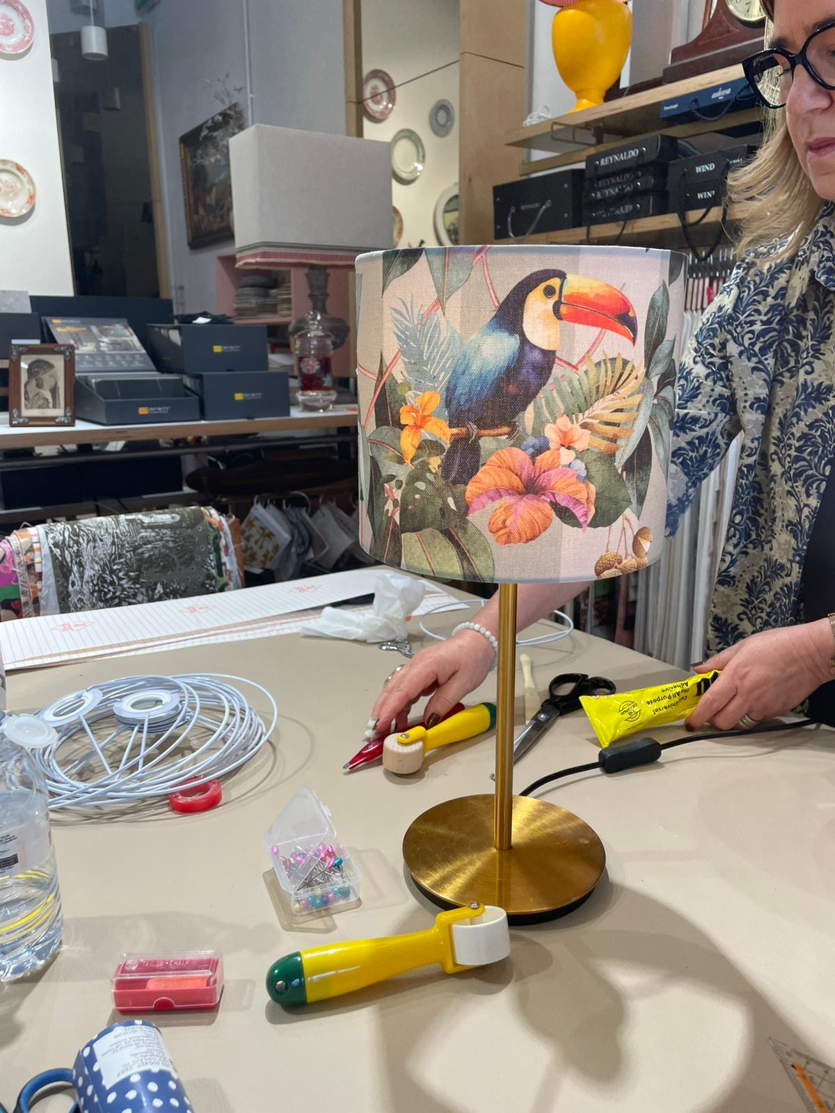 Handcrafted Lampshade Workshop gallery 8