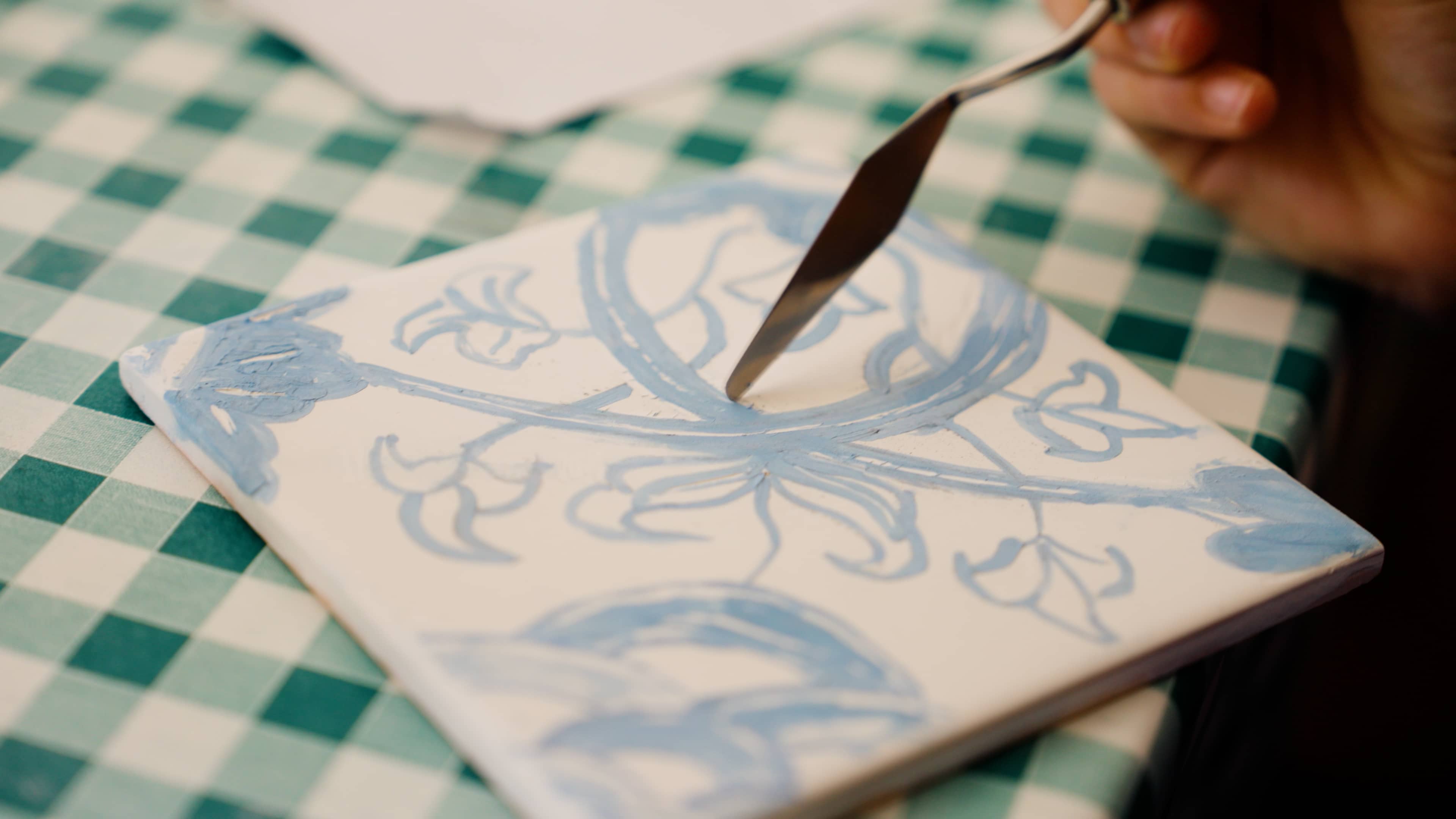 Traditional Portuguese Tile Painting Workshop