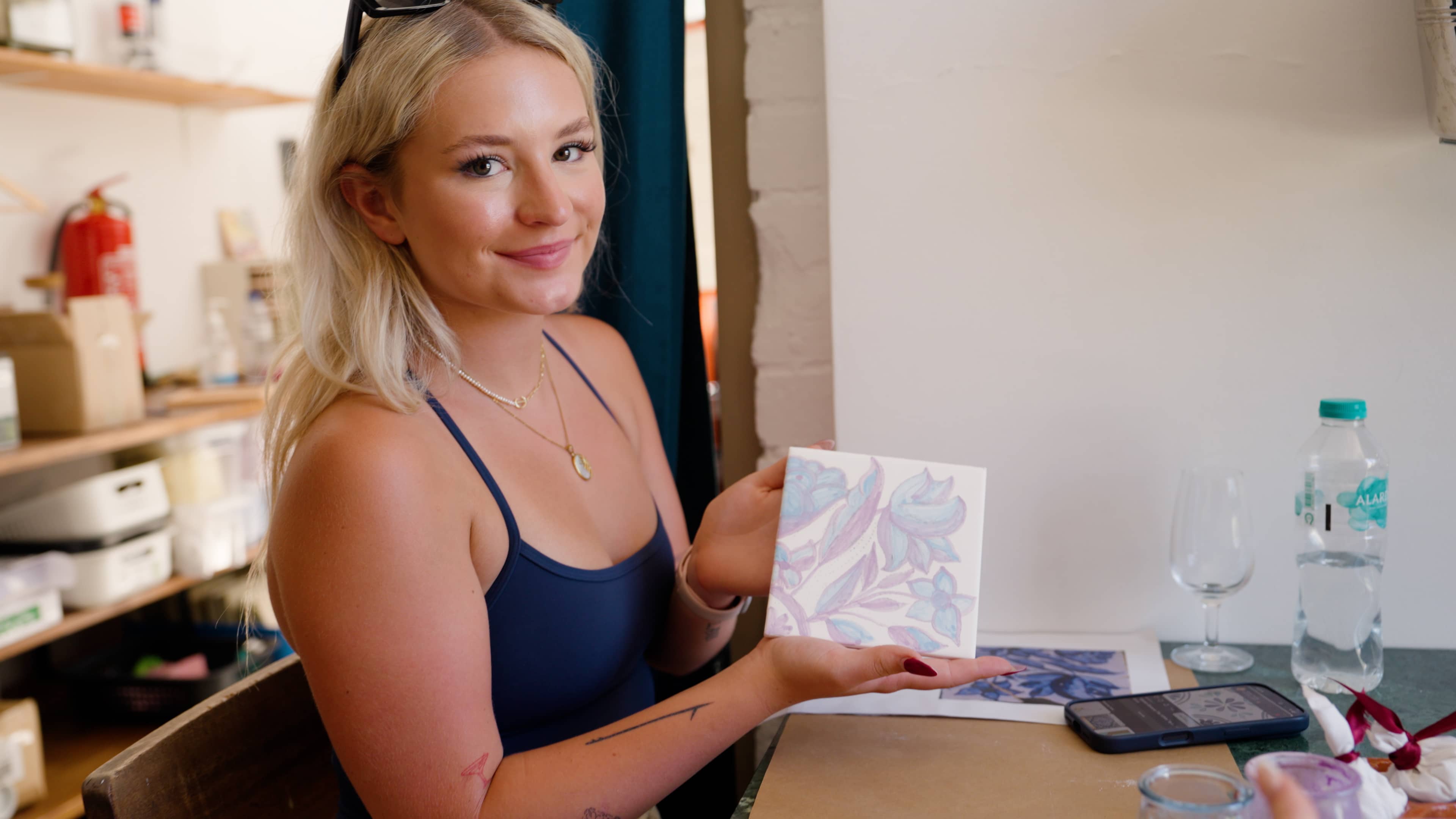 Traditional Portuguese Tile Painting Workshop gallery 3