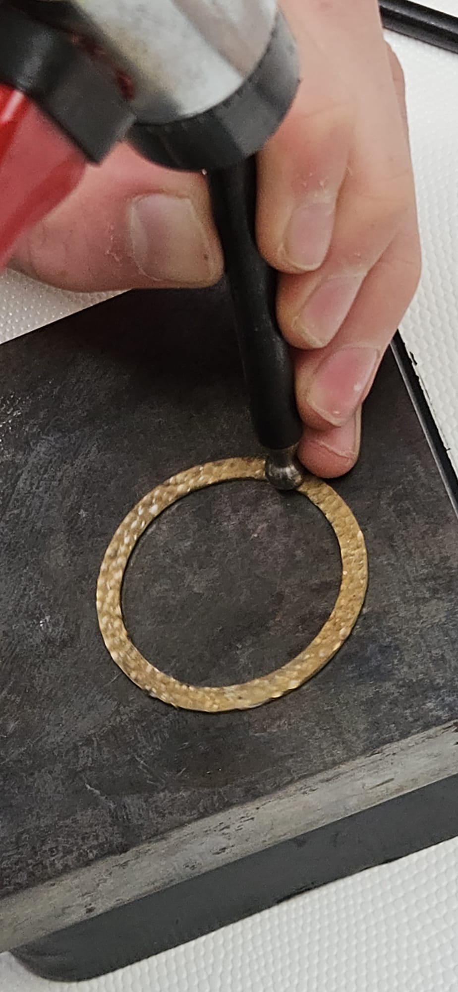 Galeria Metal Texturing Jewellery Workshop 9