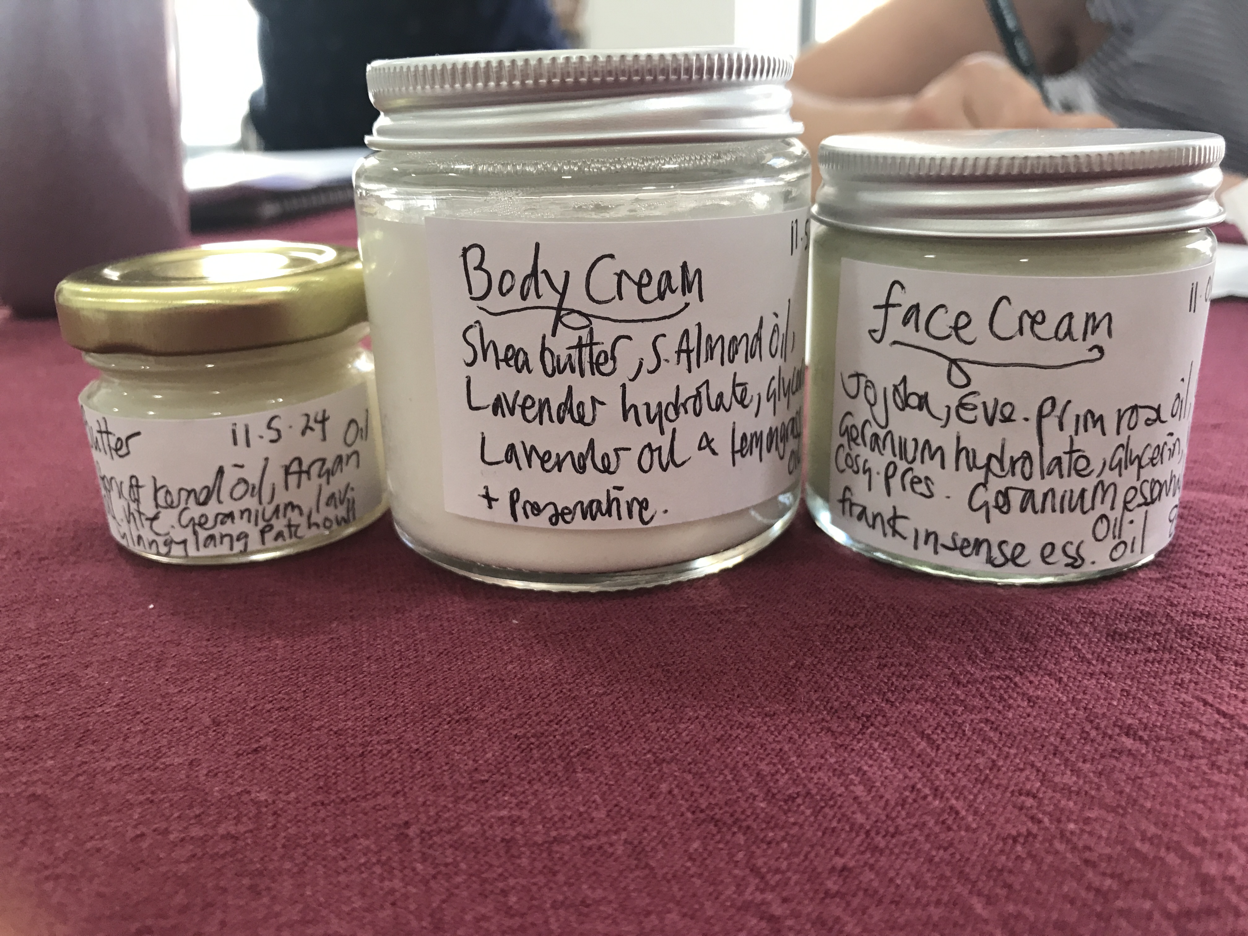 Galeria Natural Moisturiser Workshop 2