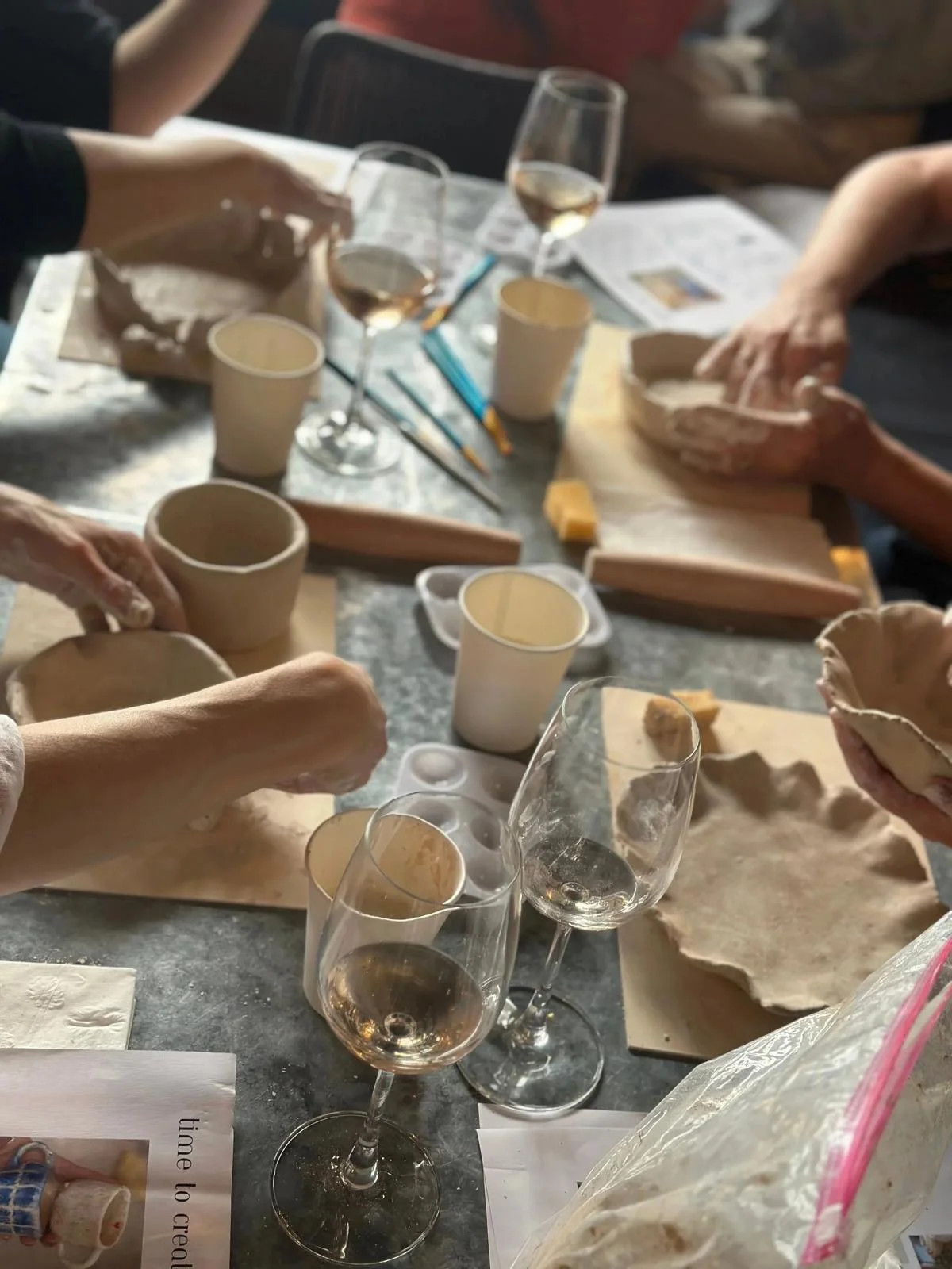 Galeria Private Ceramics and Wine Workshop | Hands On 2