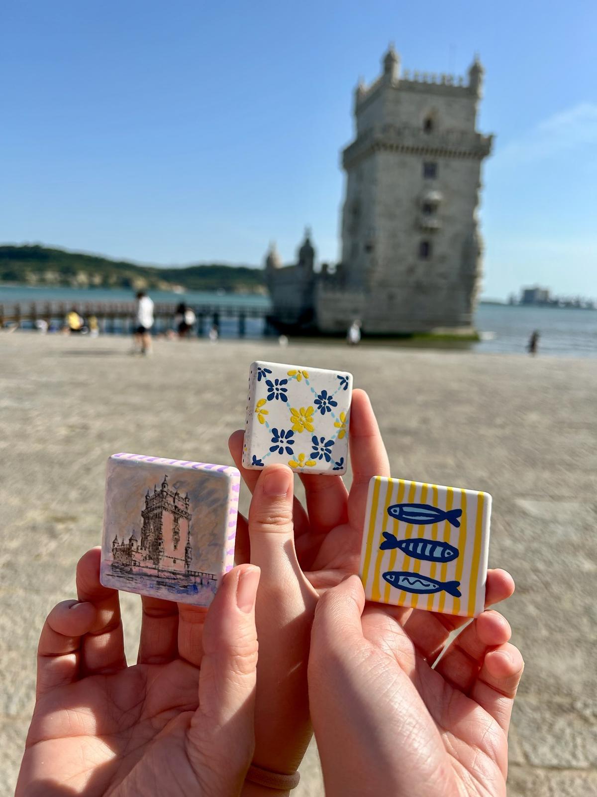Galeria Make Your Own Lisbon Magnet | Jesmonite Workshop 3