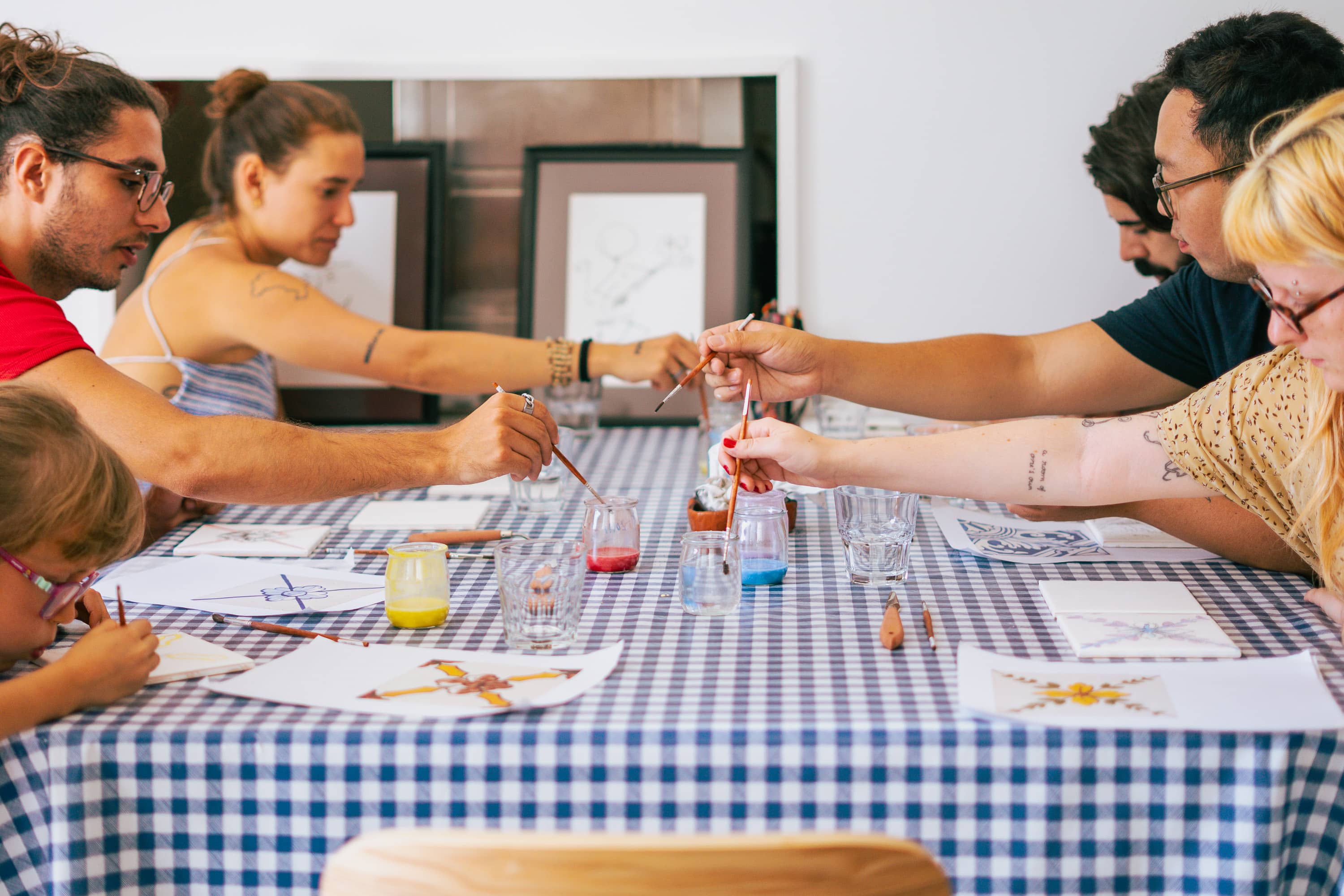Traditional Portuguese Tile Painting Workshop gallery 2