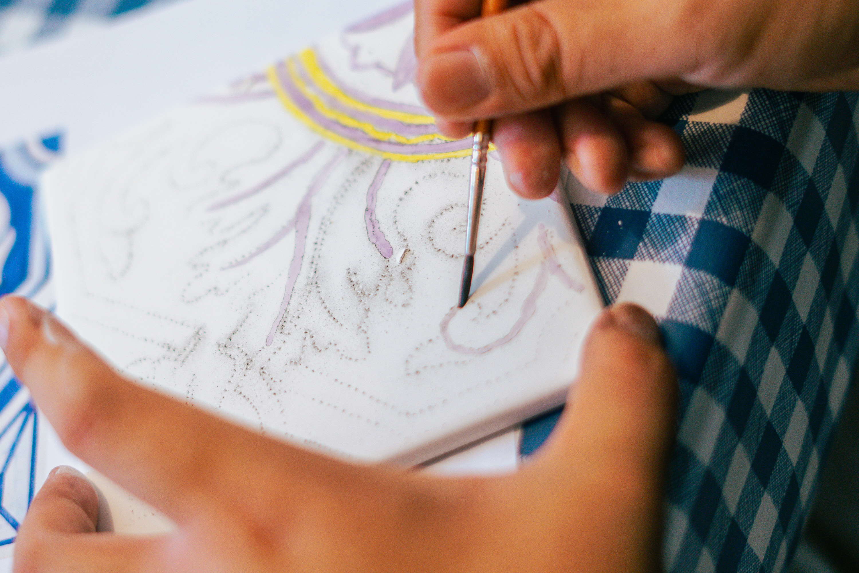 Traditional Portuguese Tile Painting Workshop gallery 4