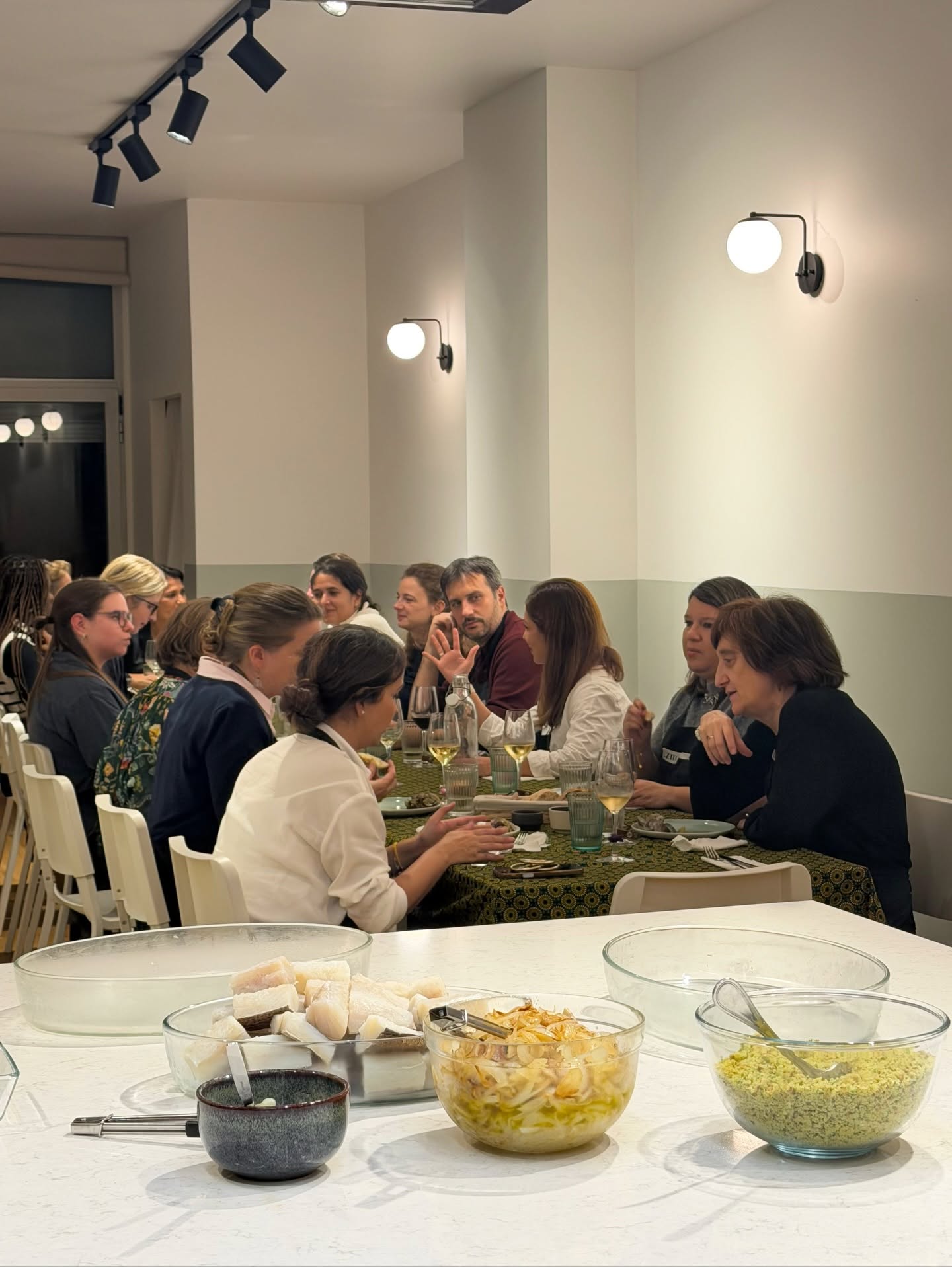 Workshop de culinária com polvo