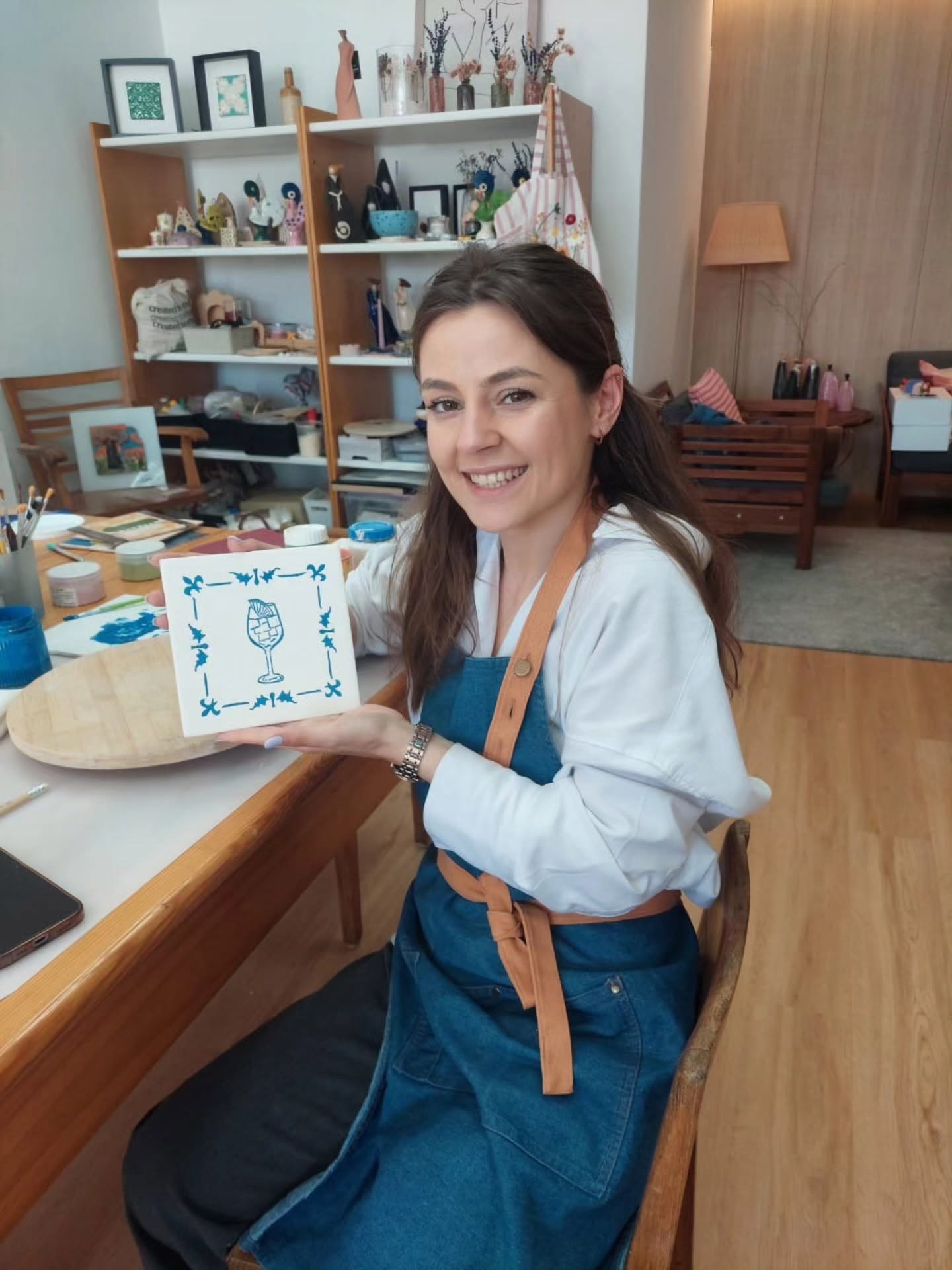 Galeria Traditional Portuguese Tile Painting Workshop 8