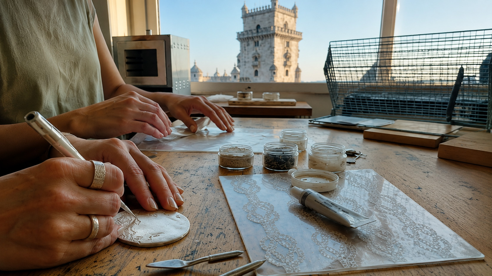 Belém Art Walk and Silver Jewellery Workshop gallery 2