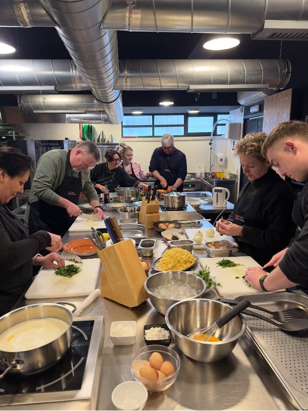 After work workshops Lisbon traditional Portuguese cooking colleague evening seasonal