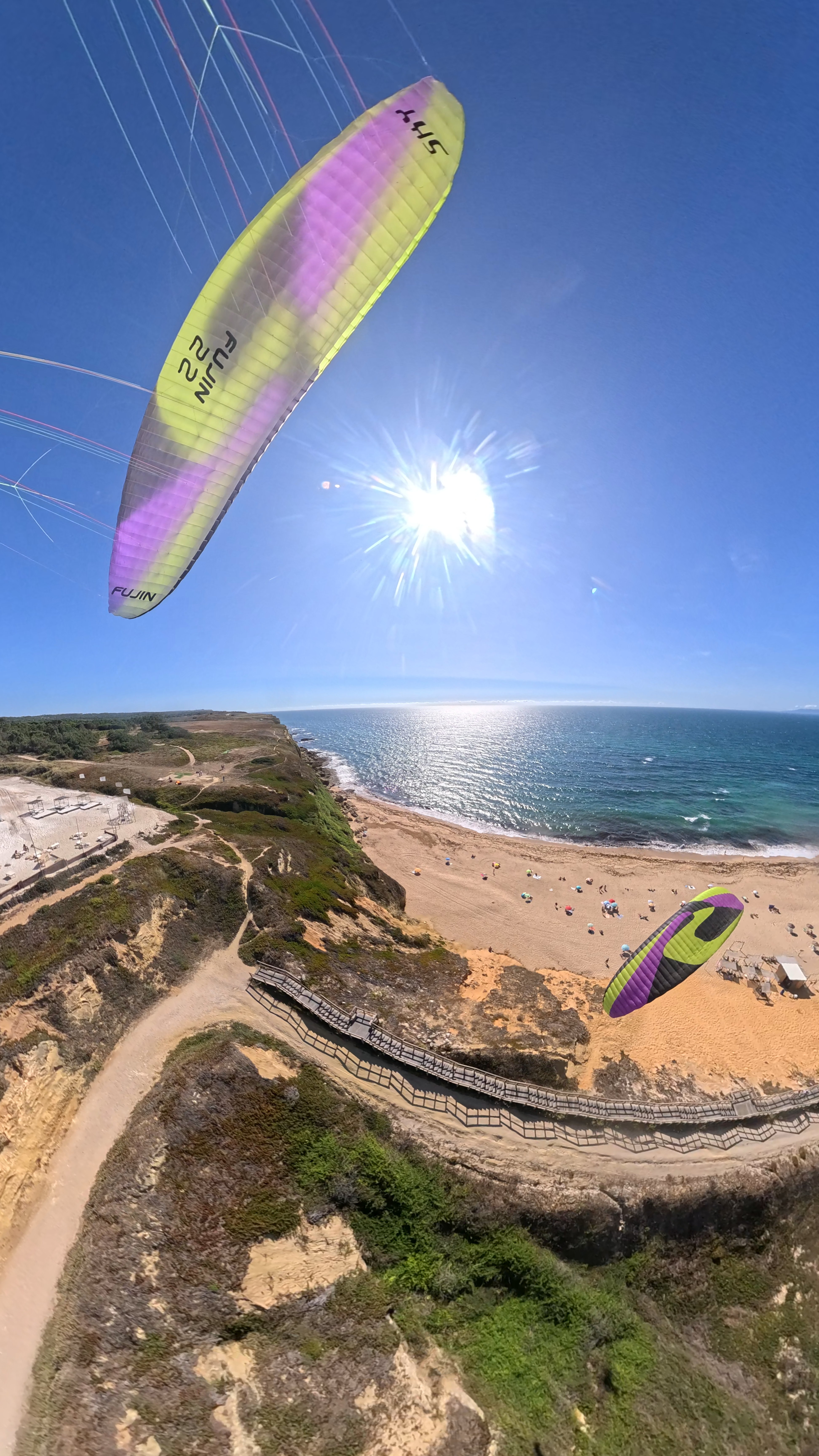 Acro Tandem Paragliding Flight gallery 6