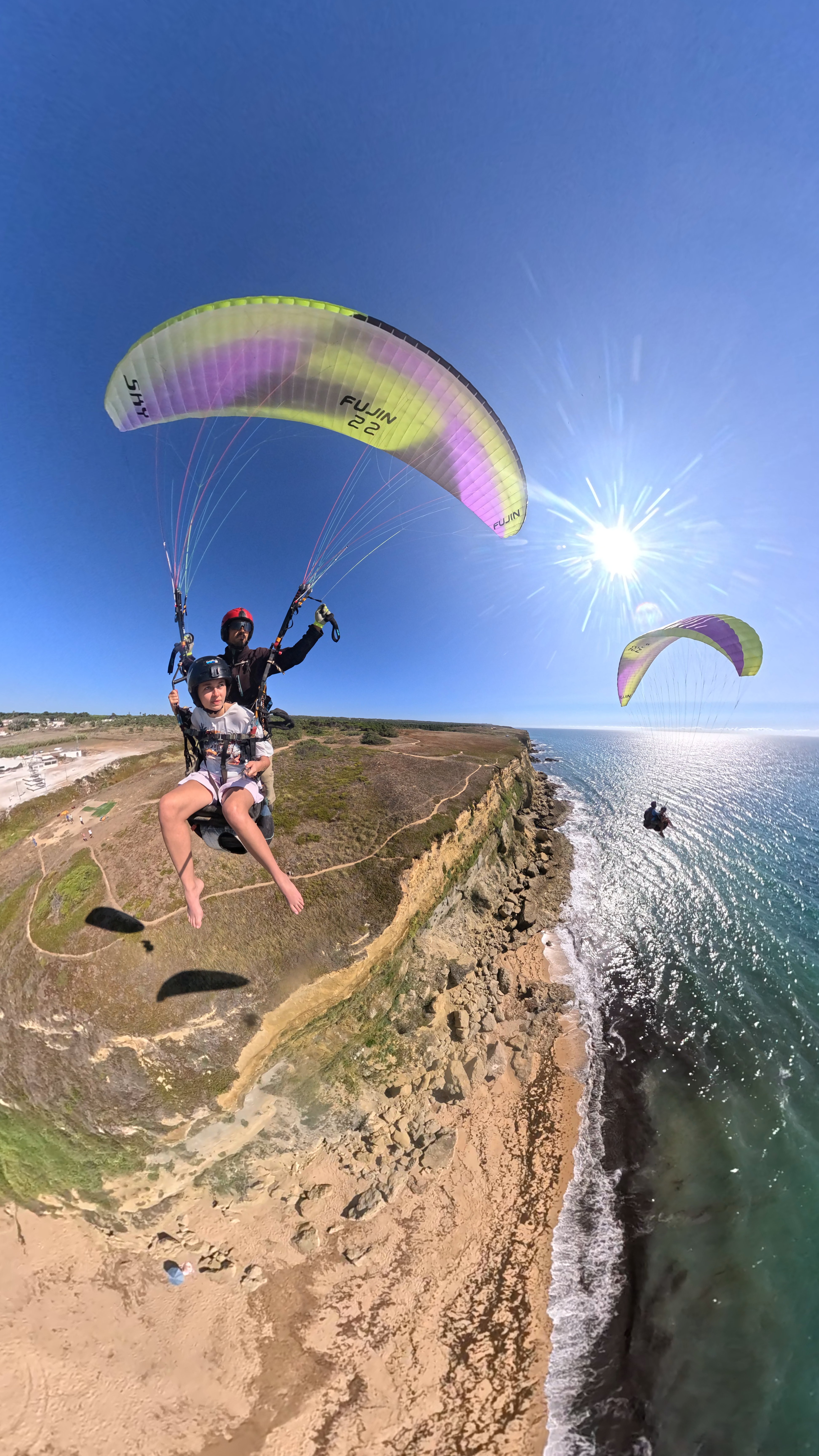 Classic Coastal Paragliding Flight gallery 4
