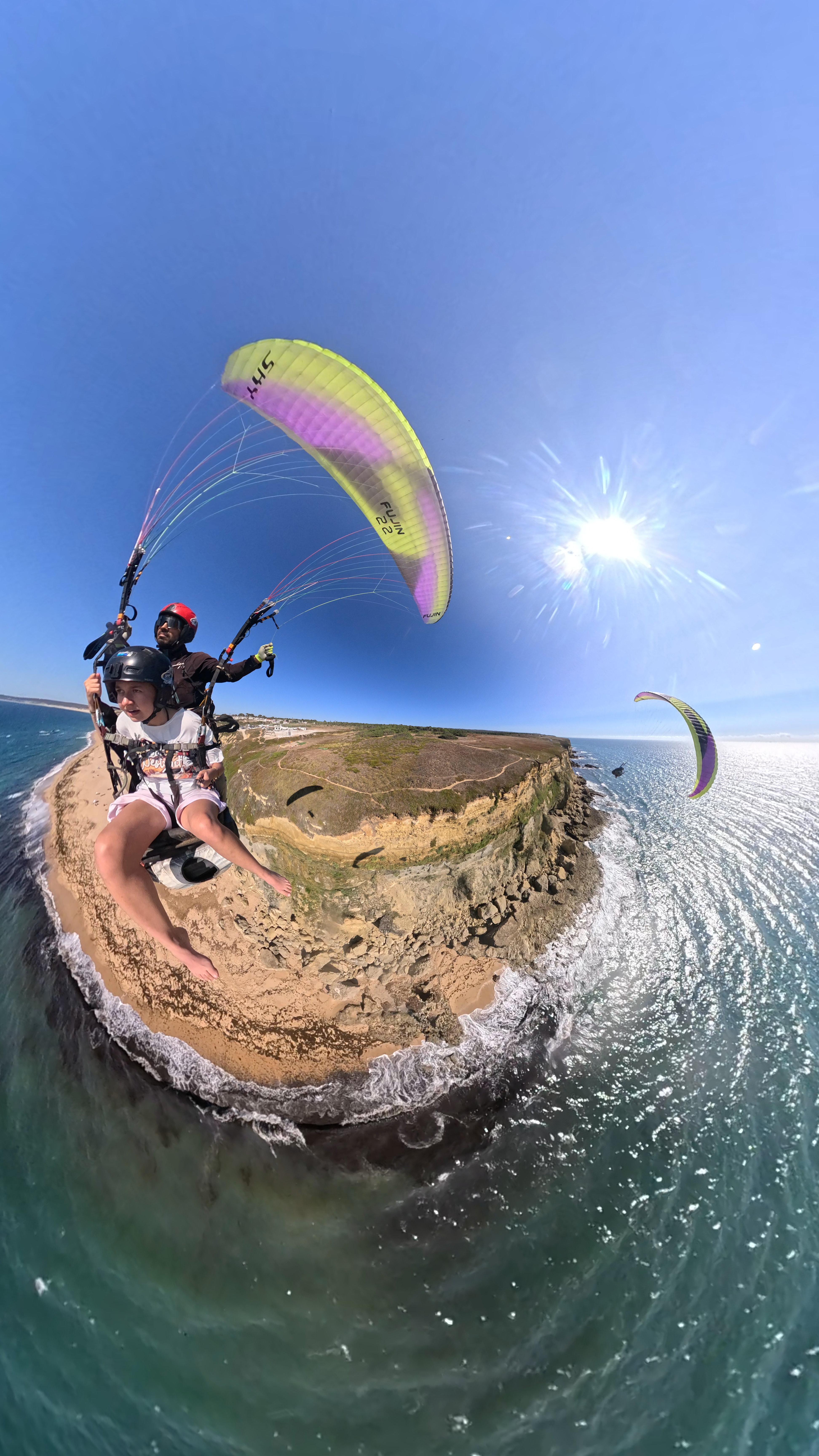 Classic Coastal Paragliding Flight gallery 8