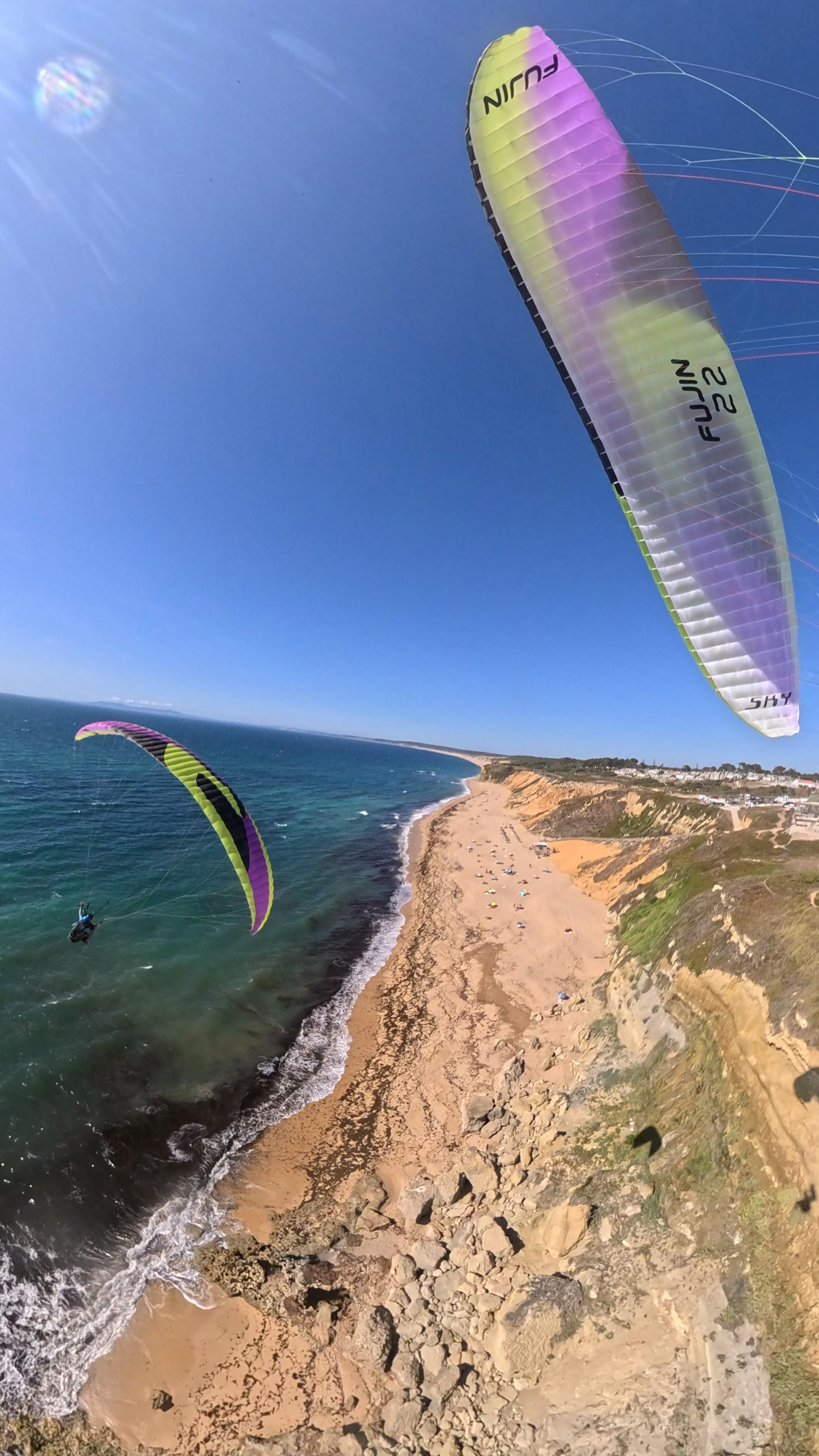 Classic Coastal Paragliding Flight gallery 3