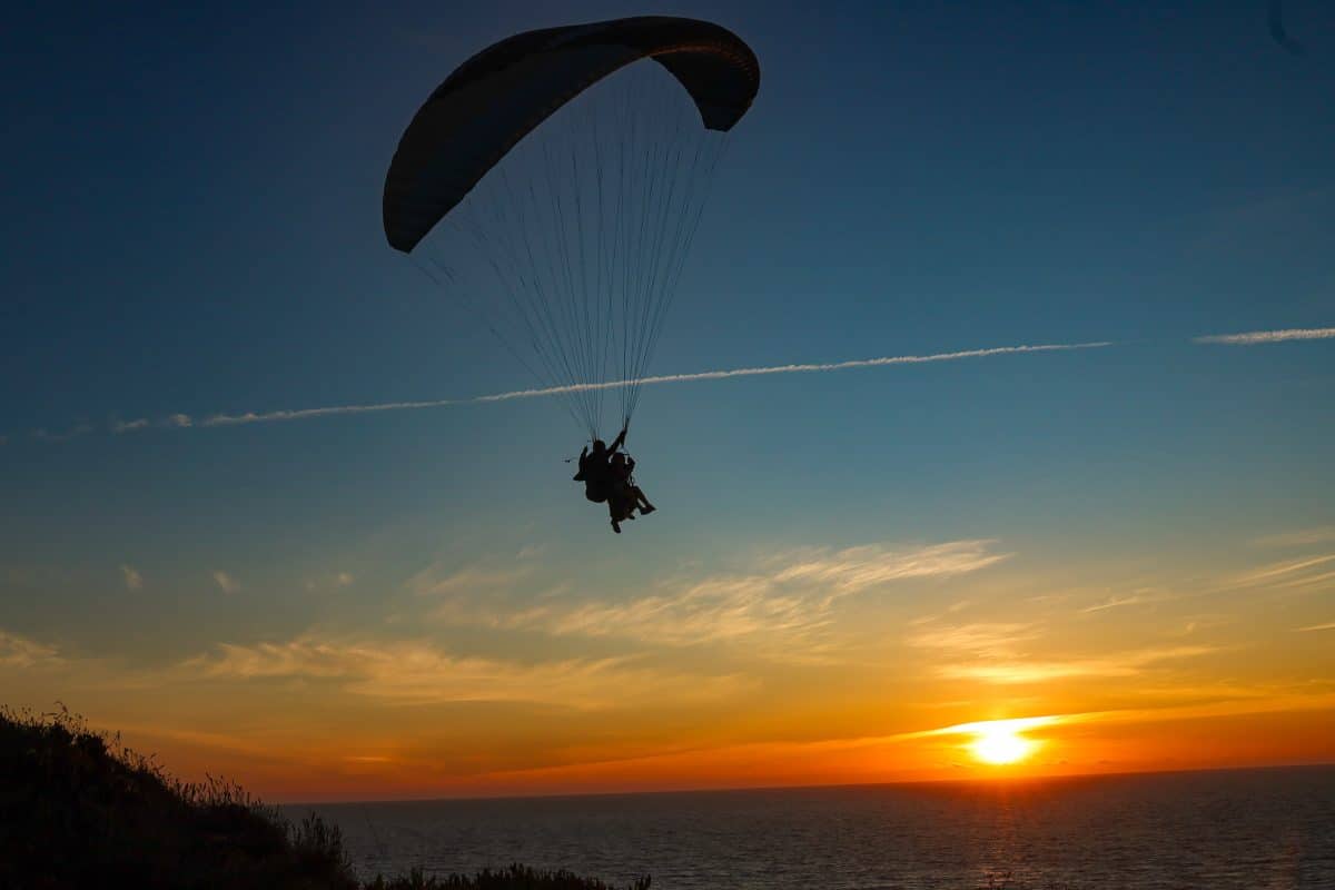 Sunset Paragliding Flight gallery 1