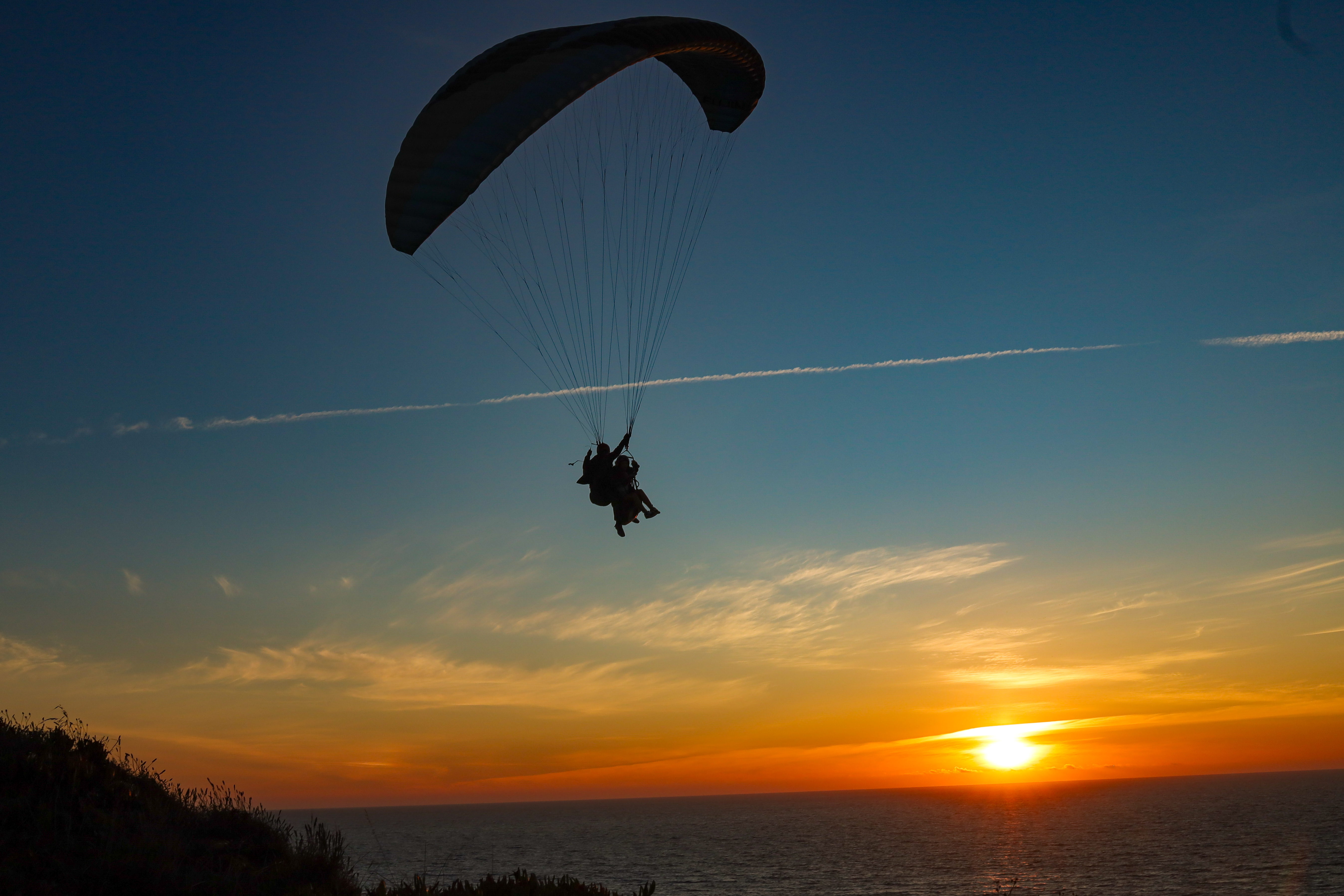 Sunset Paragliding Flight gallery 1