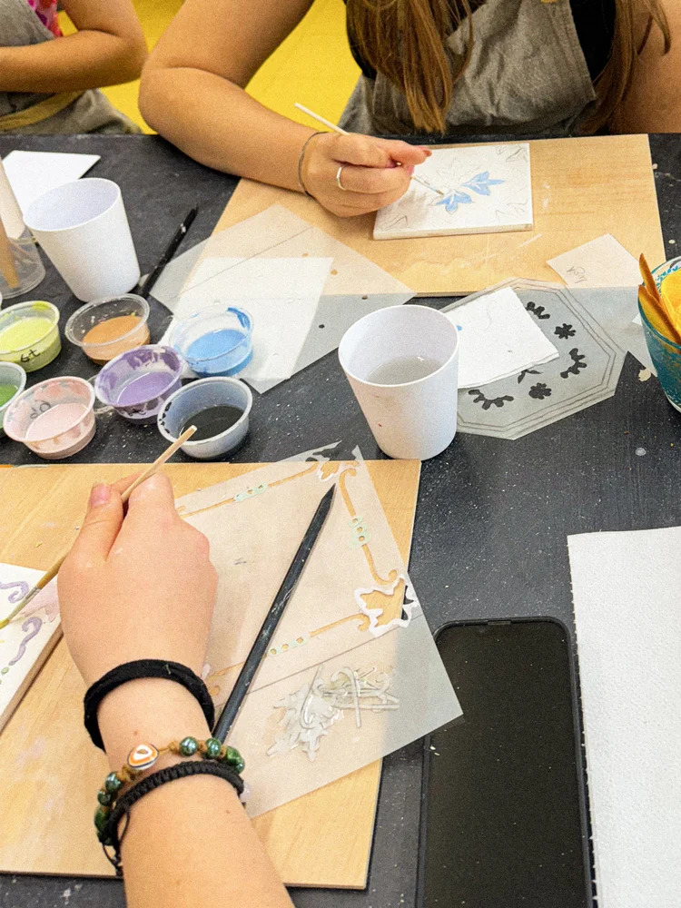 Galeria Authentic Portuguese Tile Painting Workshop 1