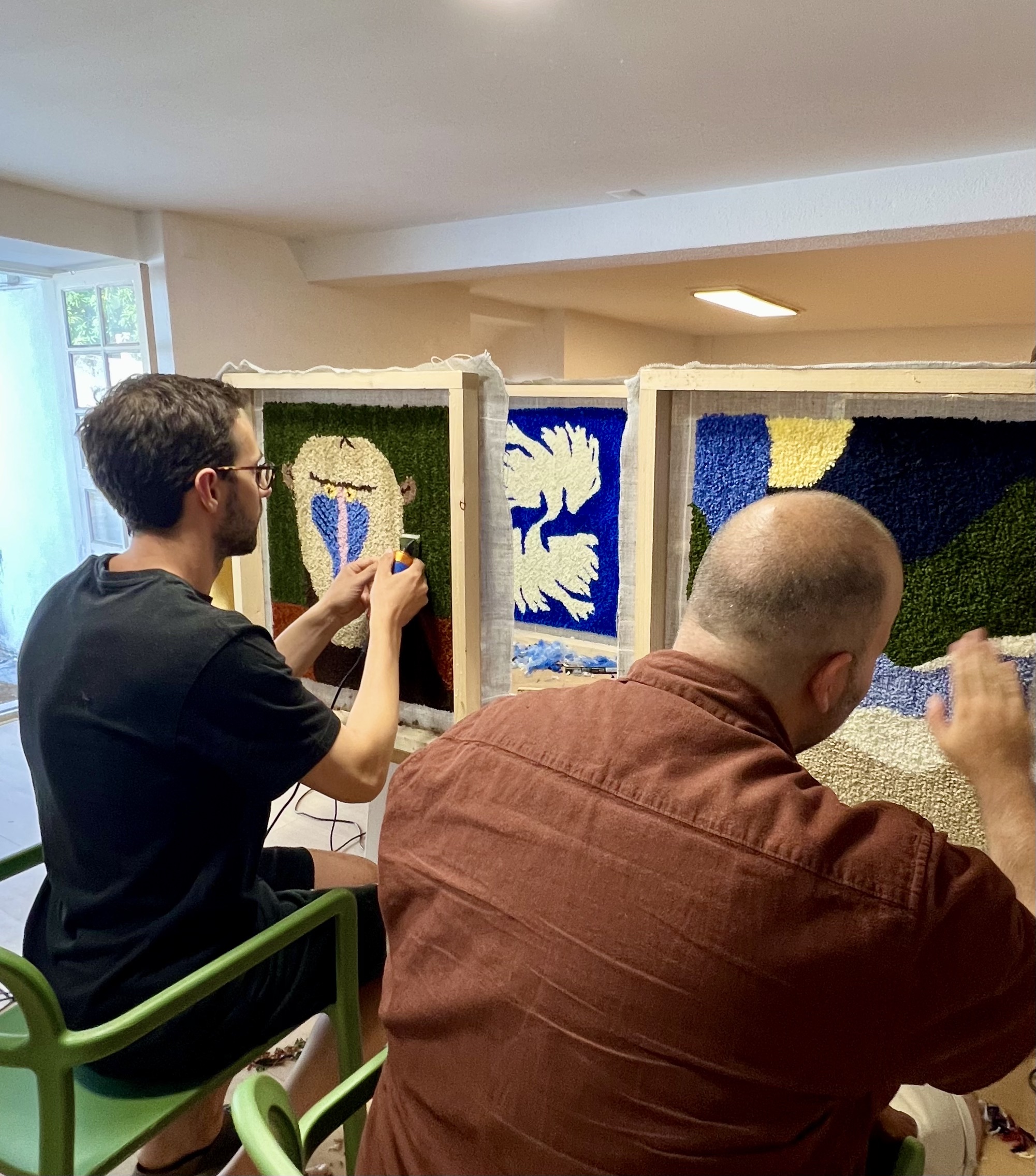 Galeria Tufting Workshop in Caldas da Rainha | Create Your Own Rug 5
