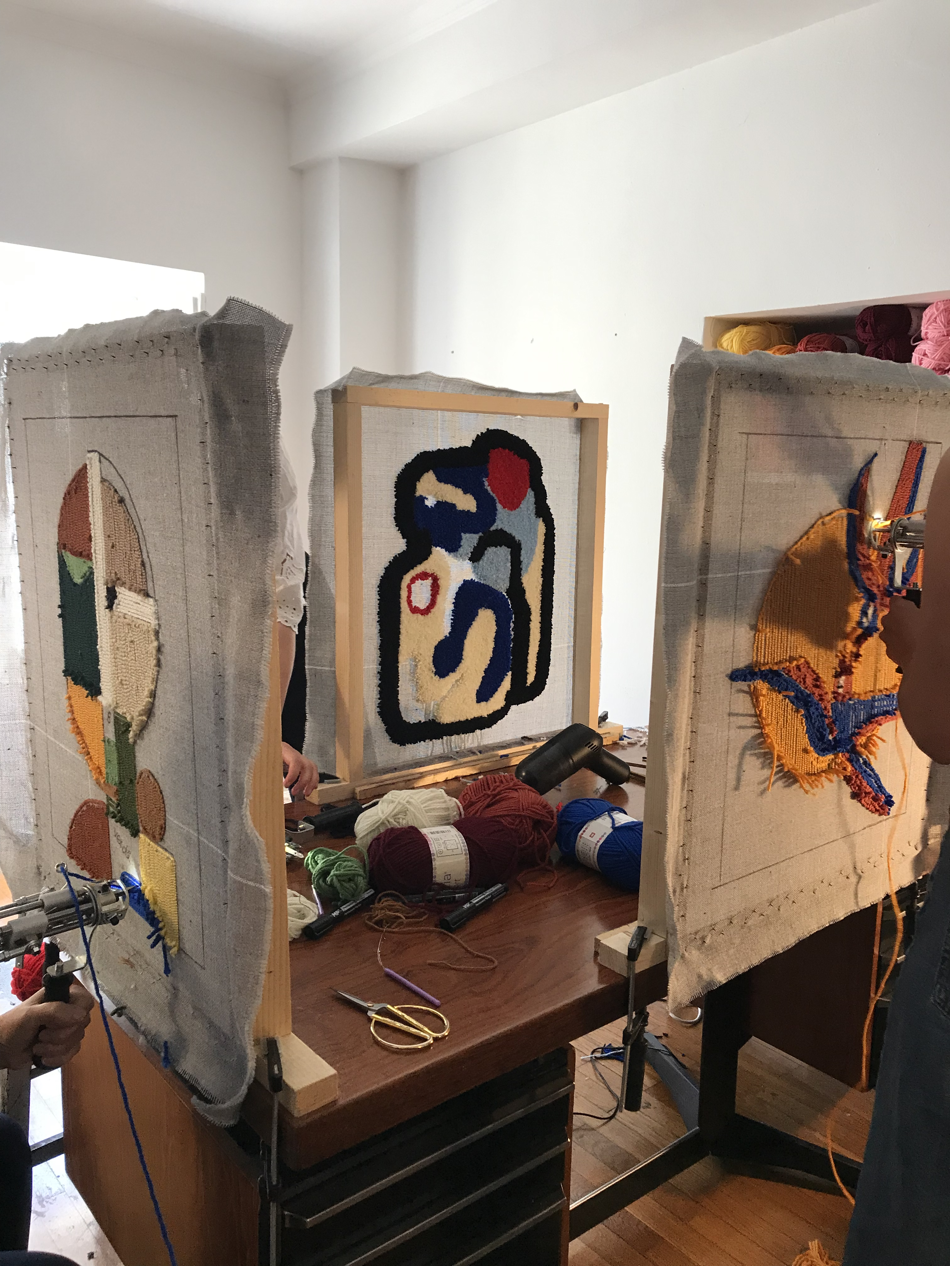Galeria Tufting Workshop in Caldas da Rainha | Create Your Own Rug 1