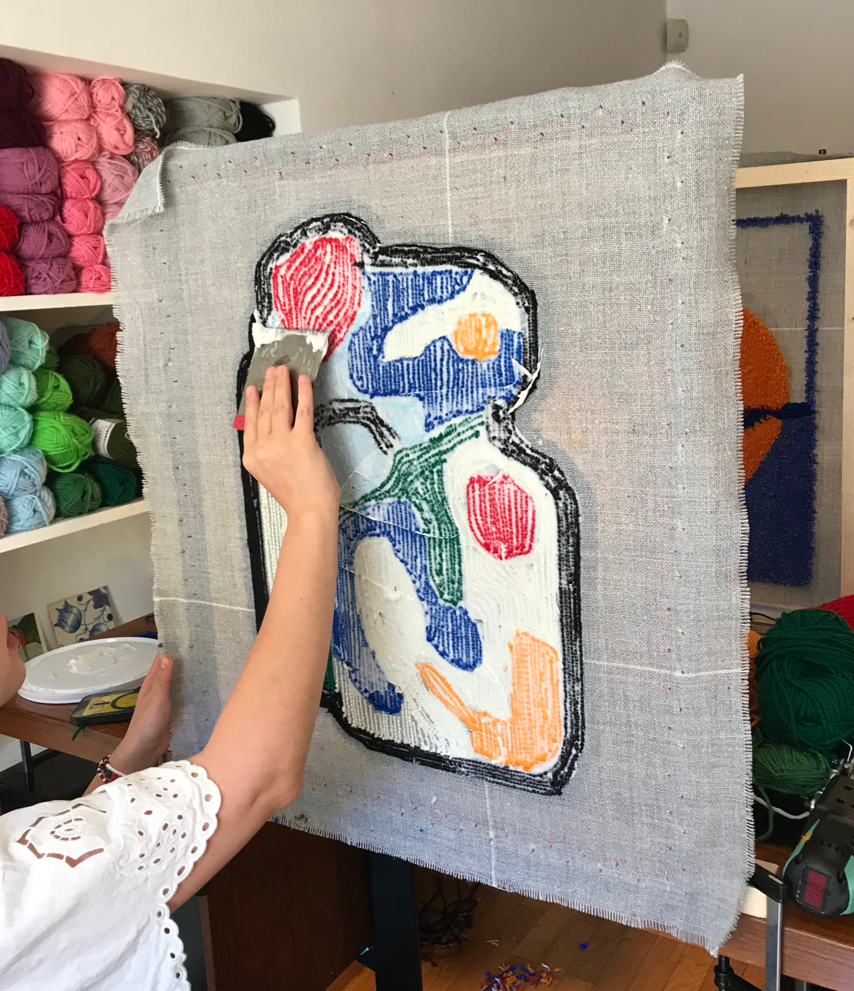Galeria Tufting Workshop in Caldas da Rainha | Create Your Own Rug 6