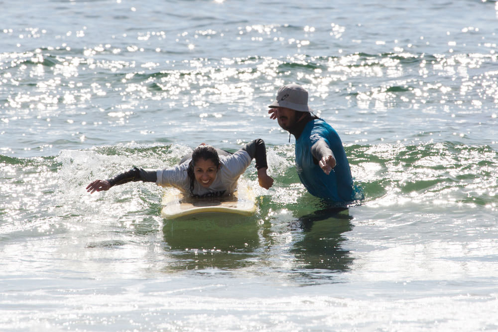 Surf Lesson in Gaia