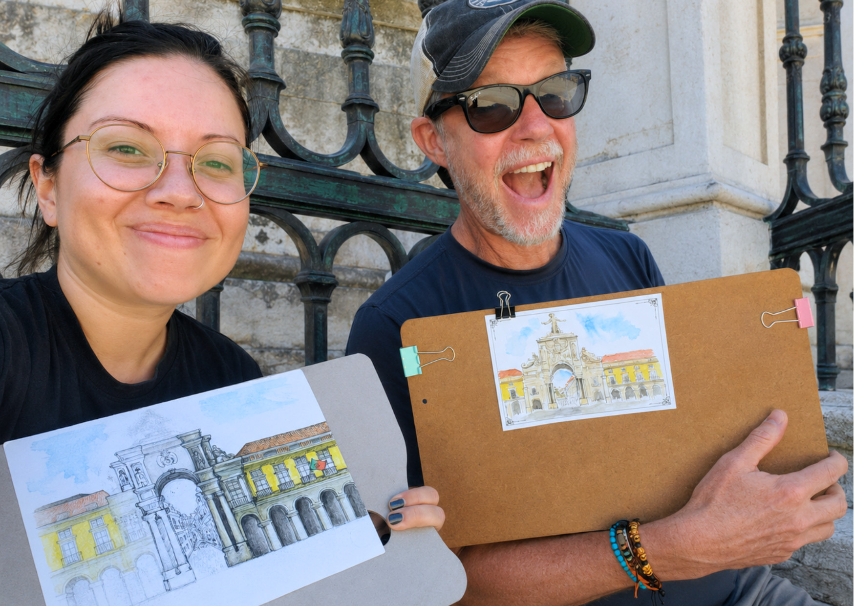 Urban Sketching Workshop in Lisbon | Draw the City with Anna Matos gallery 3