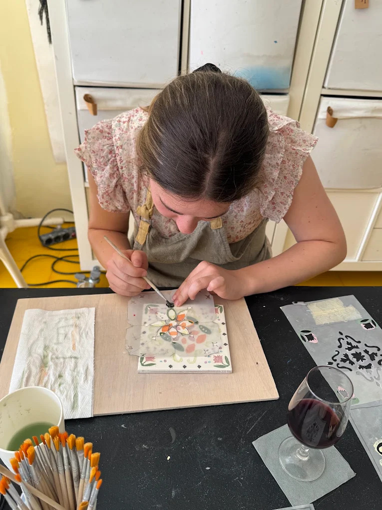 Galeria Authentic Portuguese Tile Painting Workshop 3