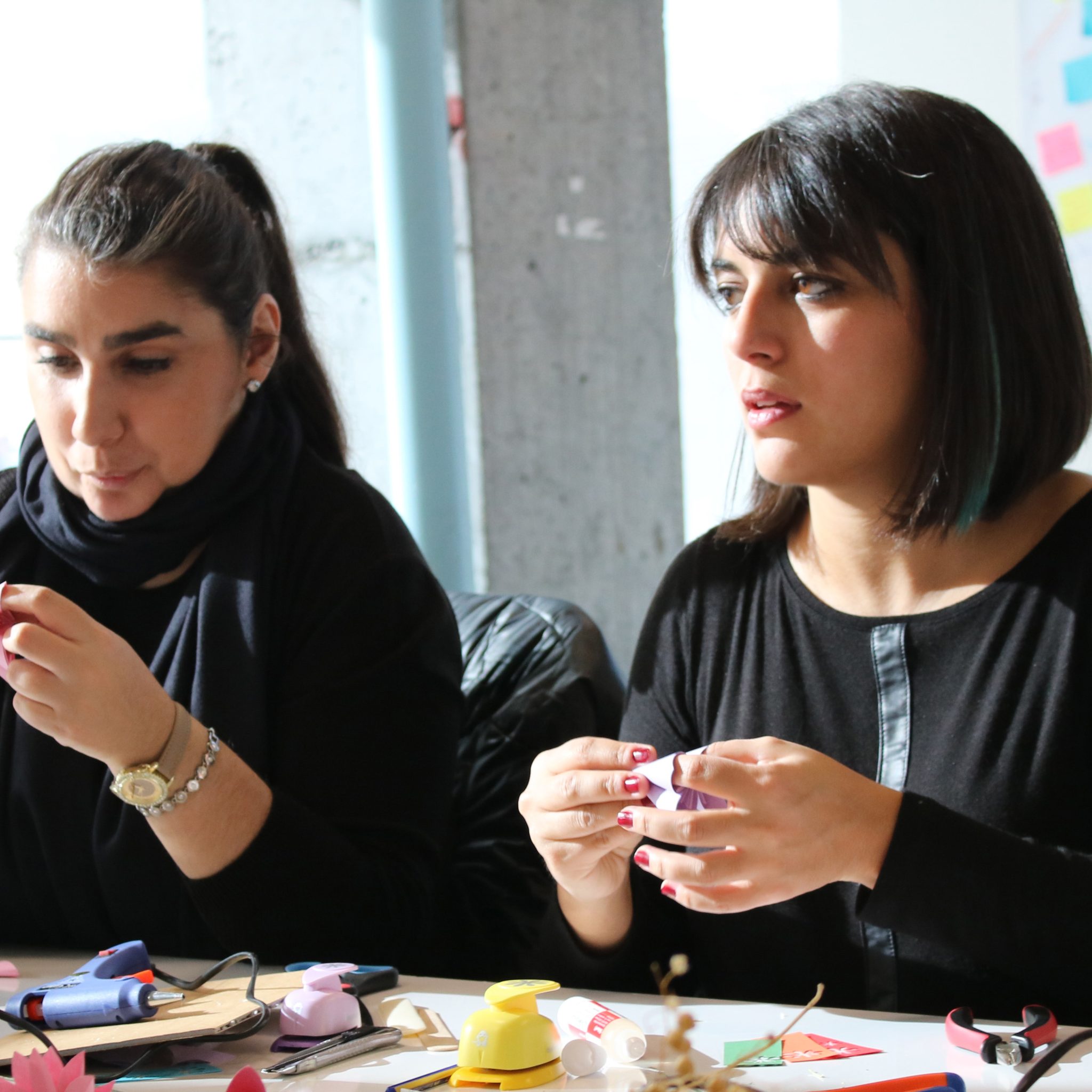 Galeria Kinusaiga Japanese Fabric Mosaic Workshop 5