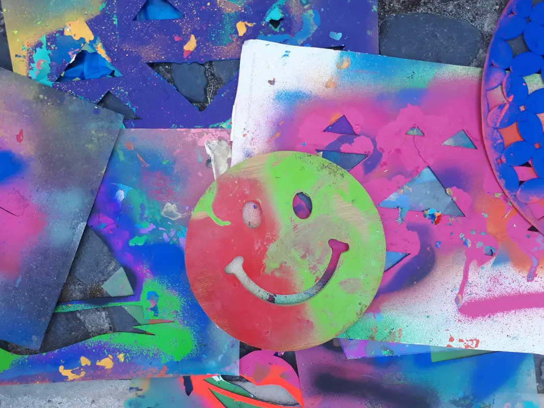 Galeria Street Art Walk and Graffiti Tote Bag Workshop 5