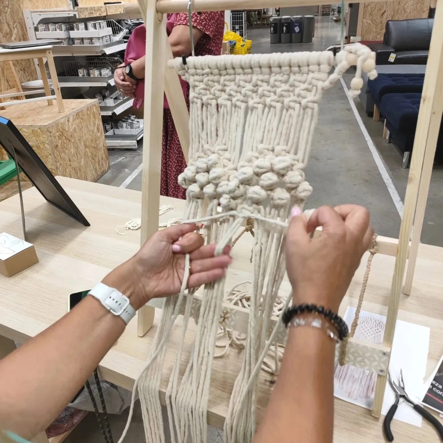 Galeria Macramé Workshop At Your Location (in Lisbon) 1