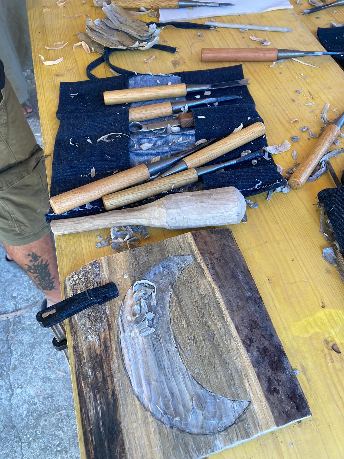 Premium Wood Carving Workshop for Groups (9 participants) gallery 3
