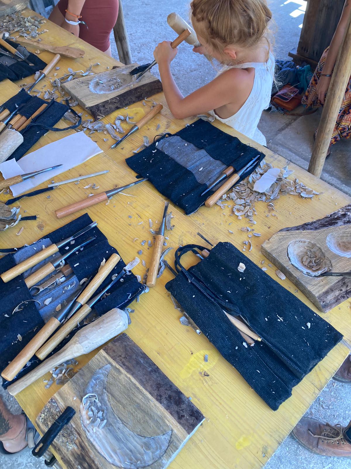 Premium Wood Carving Workshop for Groups (9 participants) gallery 2