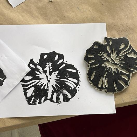 Galeria Linocut Printing Workshop 3